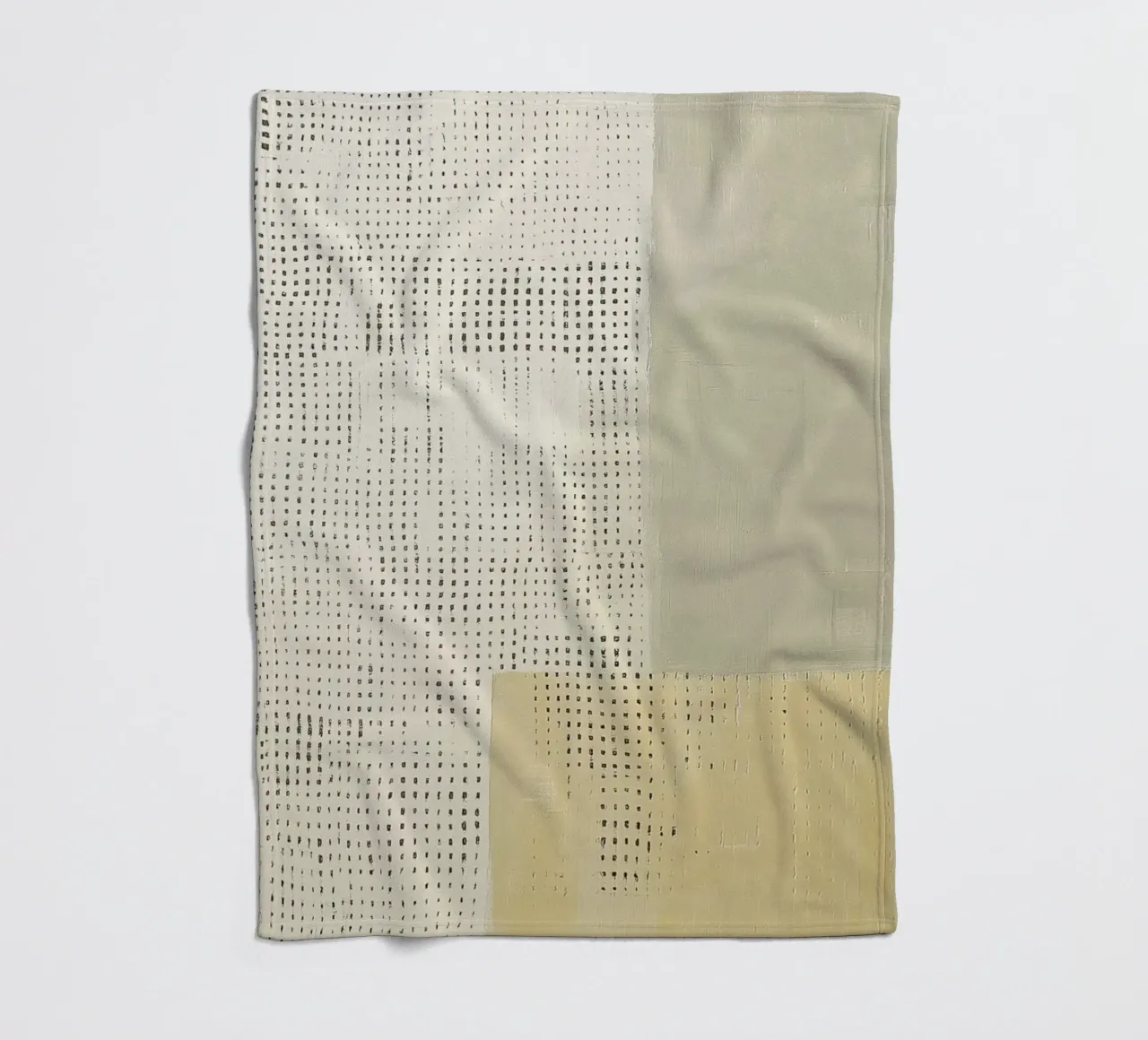 Structure of lightness fleece blanket by Carina Pop & Pastell