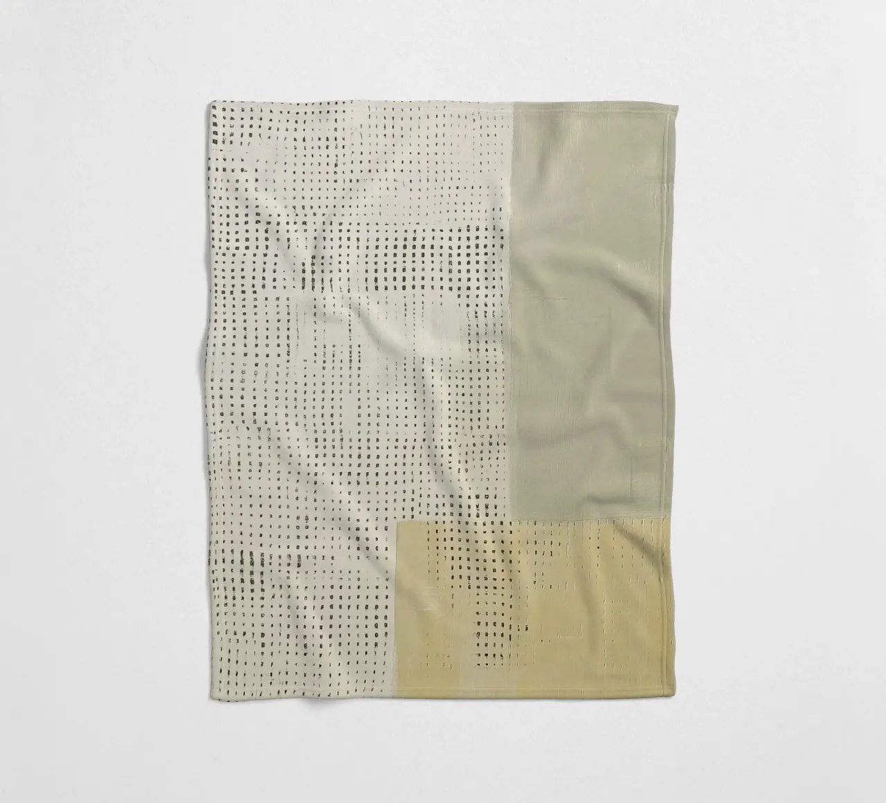 Structure of lightness fleece blanket by Carina Pop & Pastell