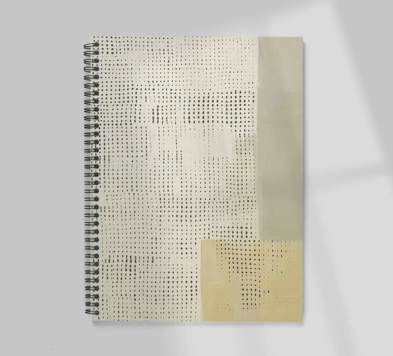 Structure of lightness spiral notebook by Carina Pop & Pastell