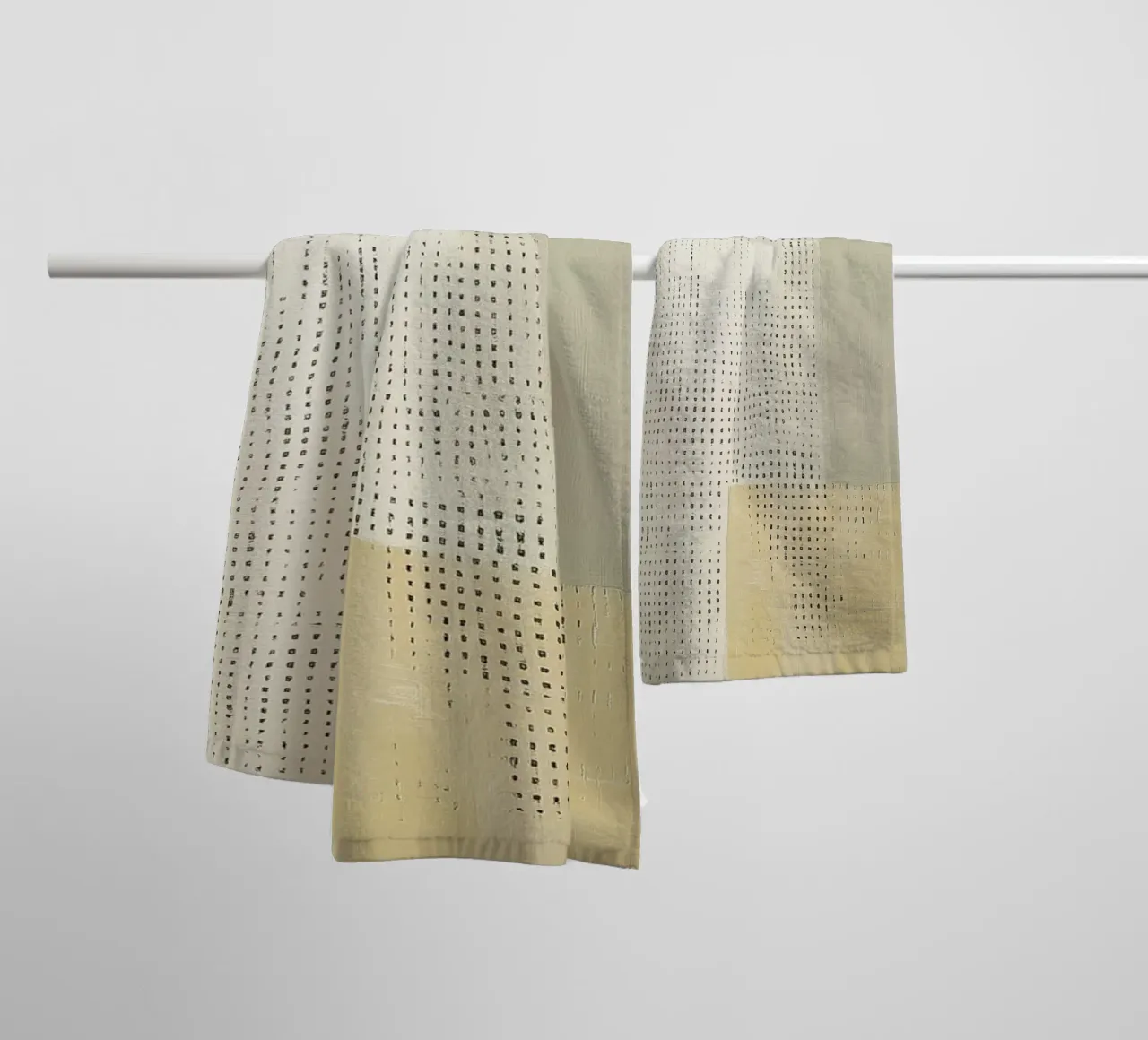 Structure de la légèreté serviette de bain de Carina Pop & Pastell