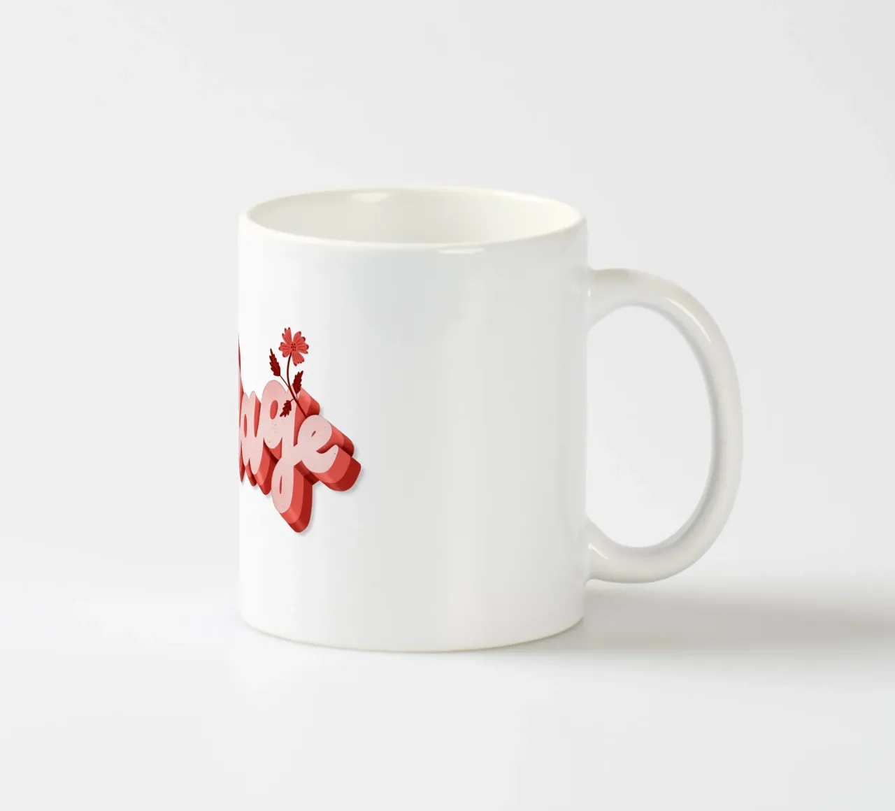 Il coraggio tazza in ceramica da nicigabrieldesigns