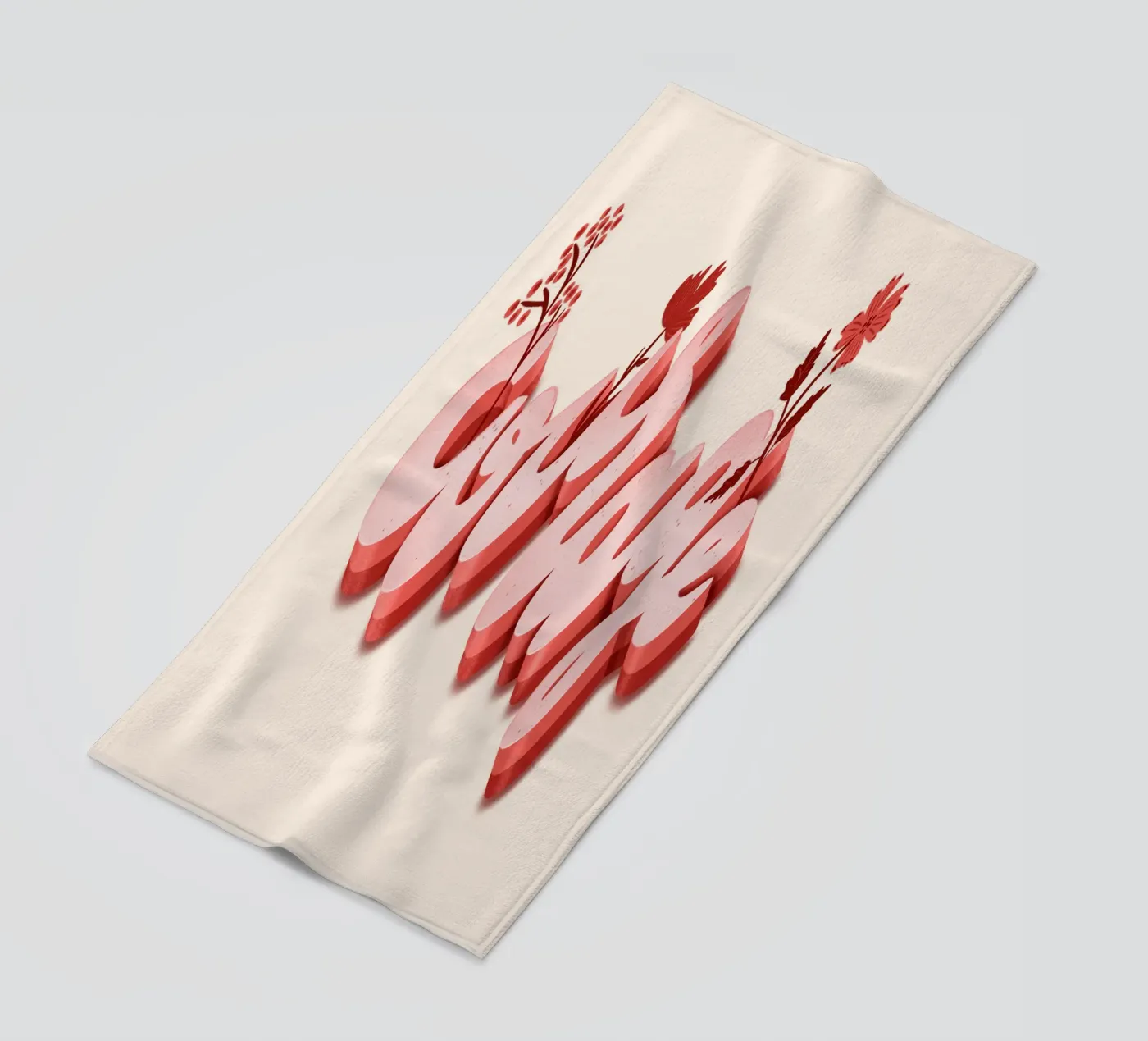 Courage serviette de plage de nicigabrieldesigns