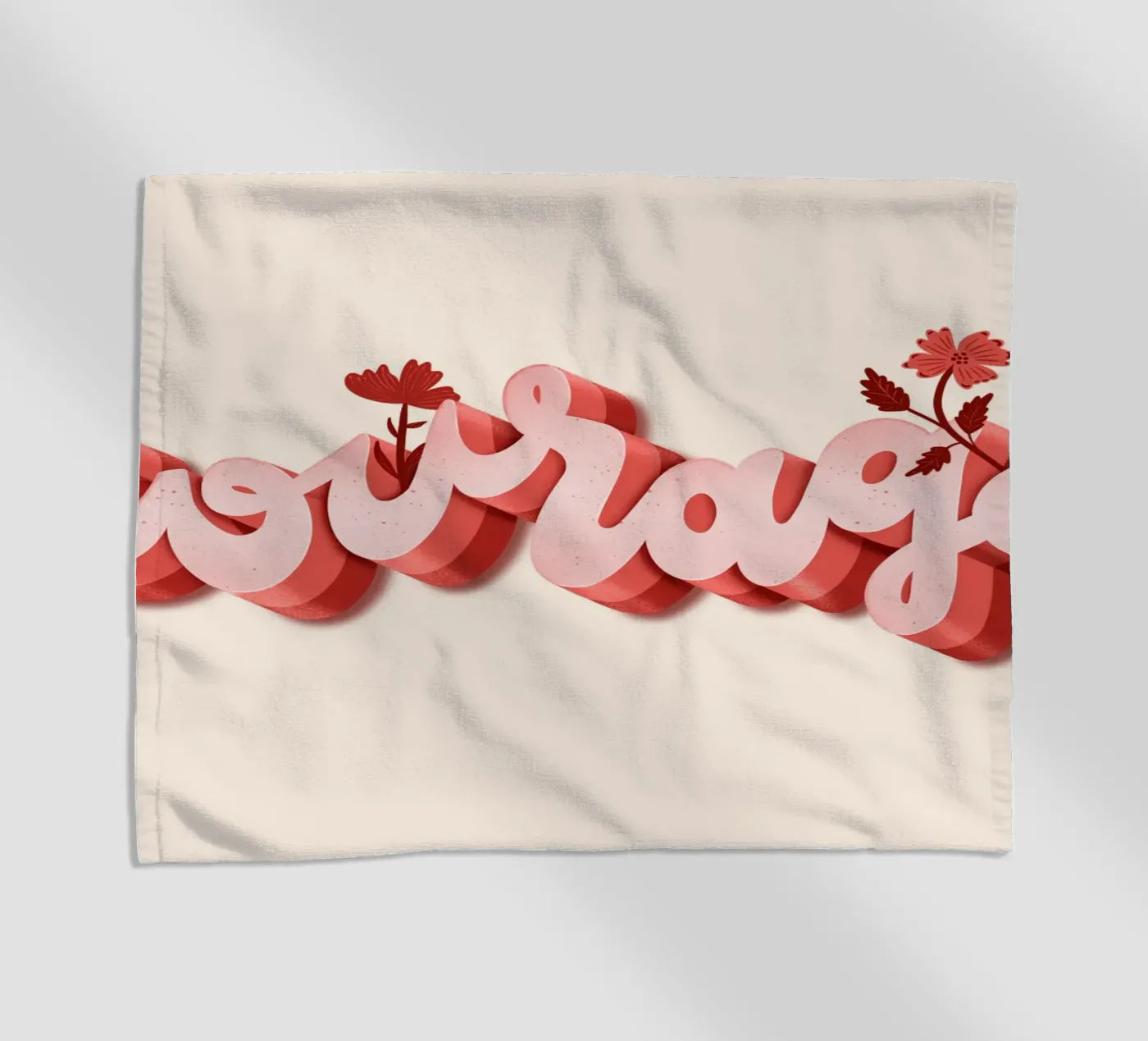 Courage serviette de plage de nicigabrieldesigns