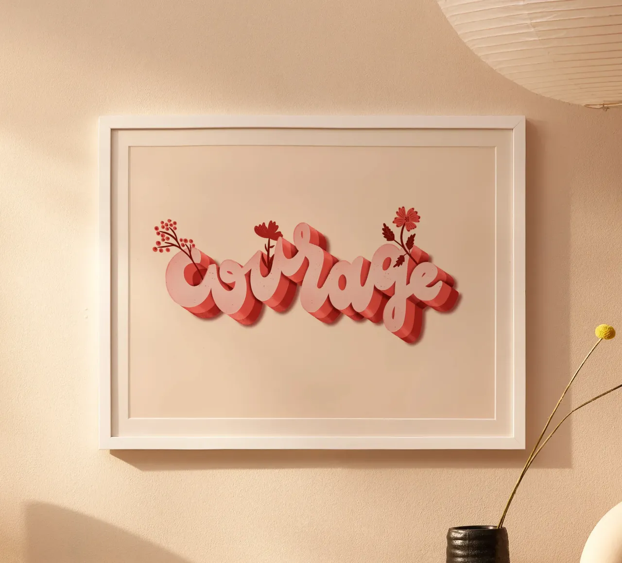 Moed poster van nicigabrieldesigns