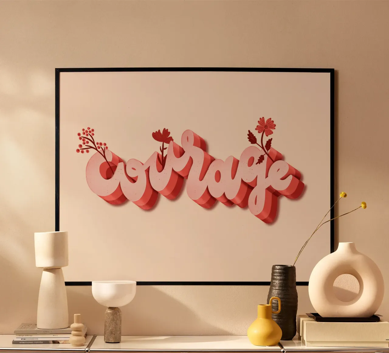 Moed poster van nicigabrieldesigns