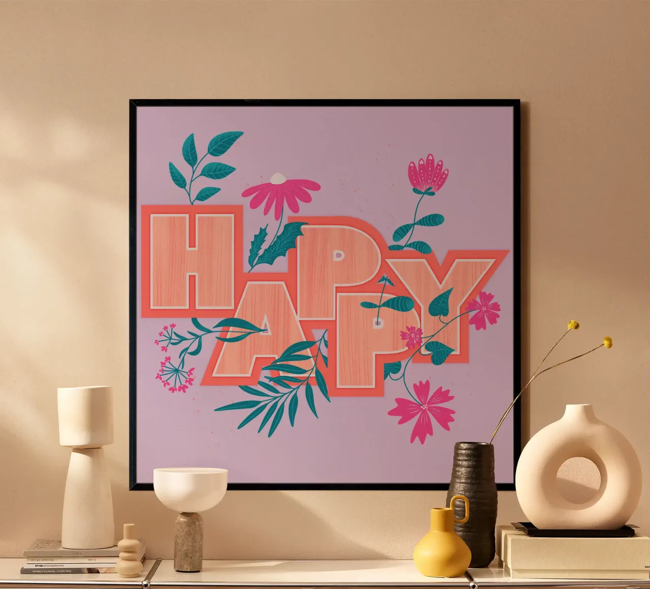 Happy poster da nicigabrieldesigns