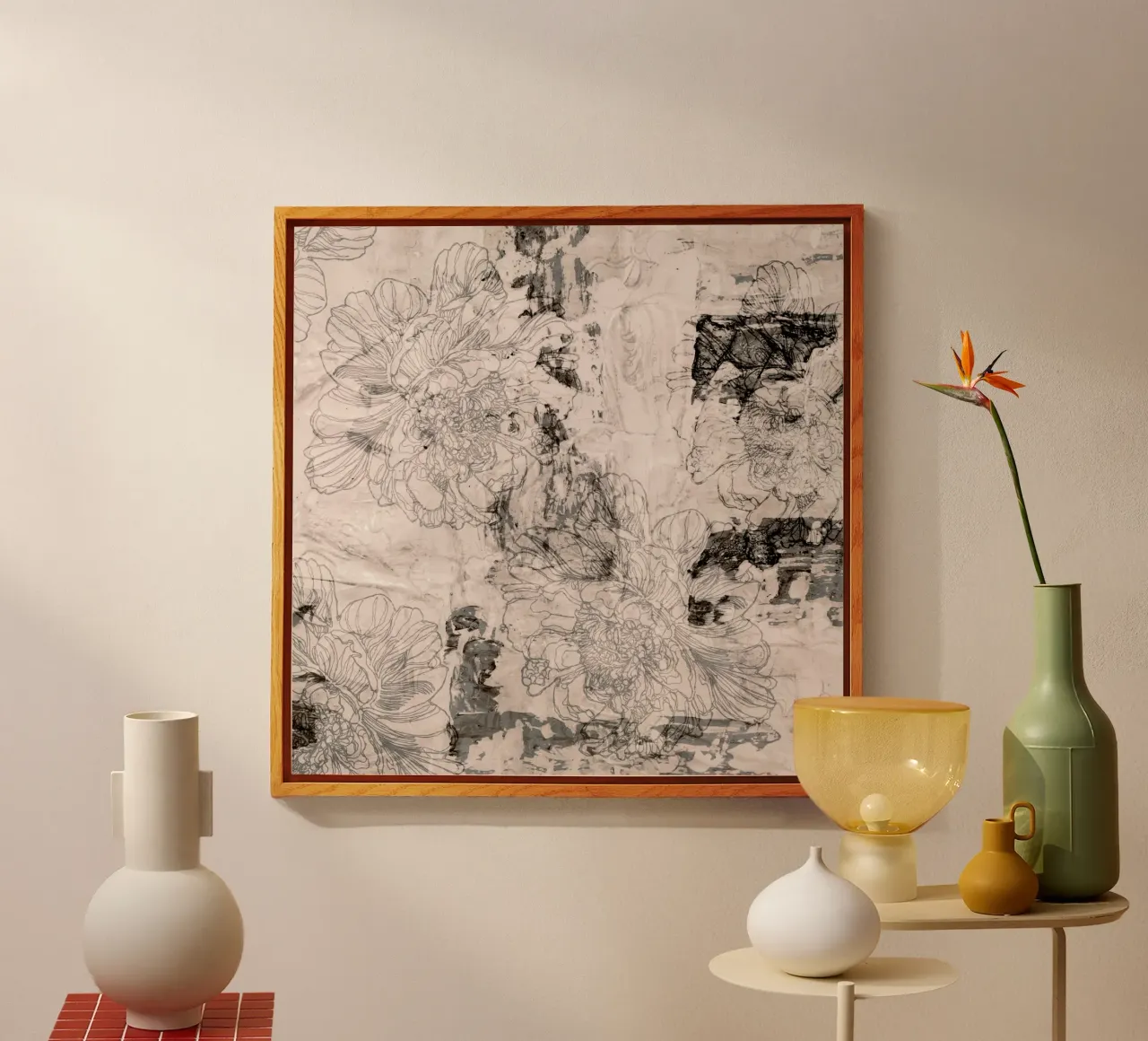 peonia plexiglass da k i m