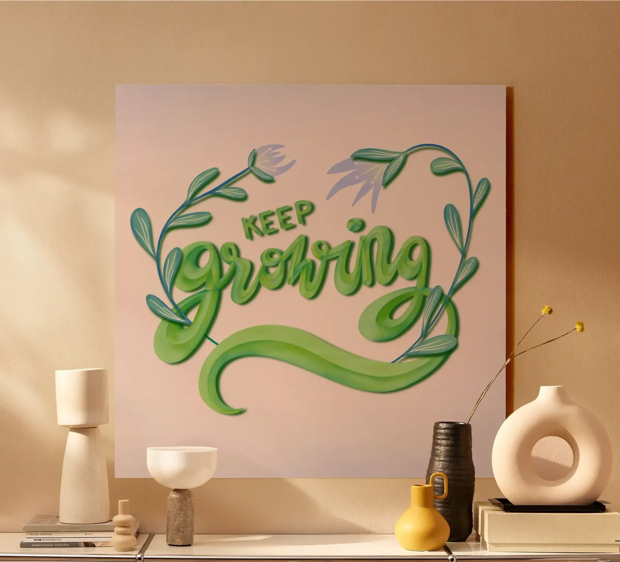 keep growing acryl van nicigabrieldesigns