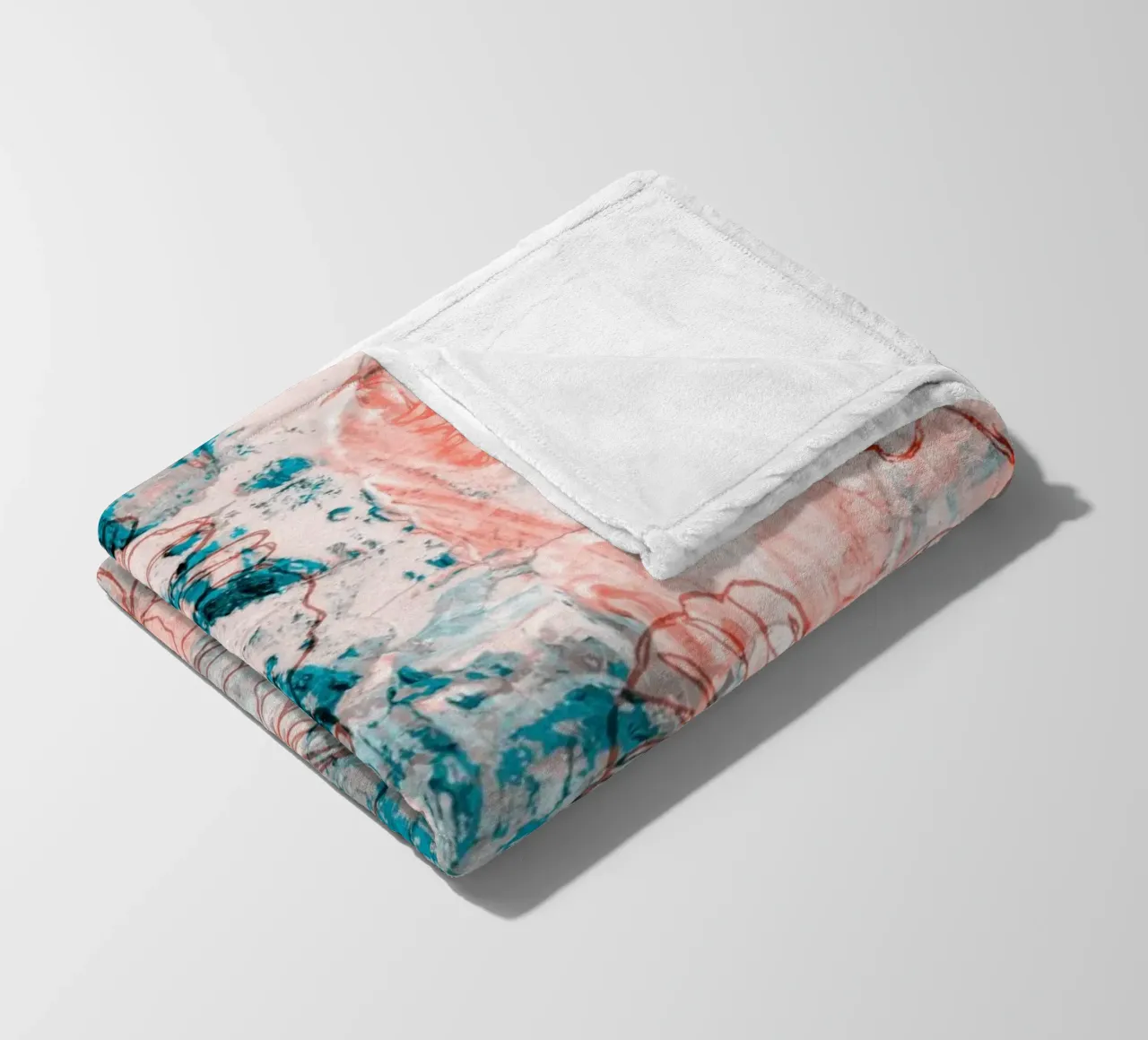 peony2 coperta in pile da k i m