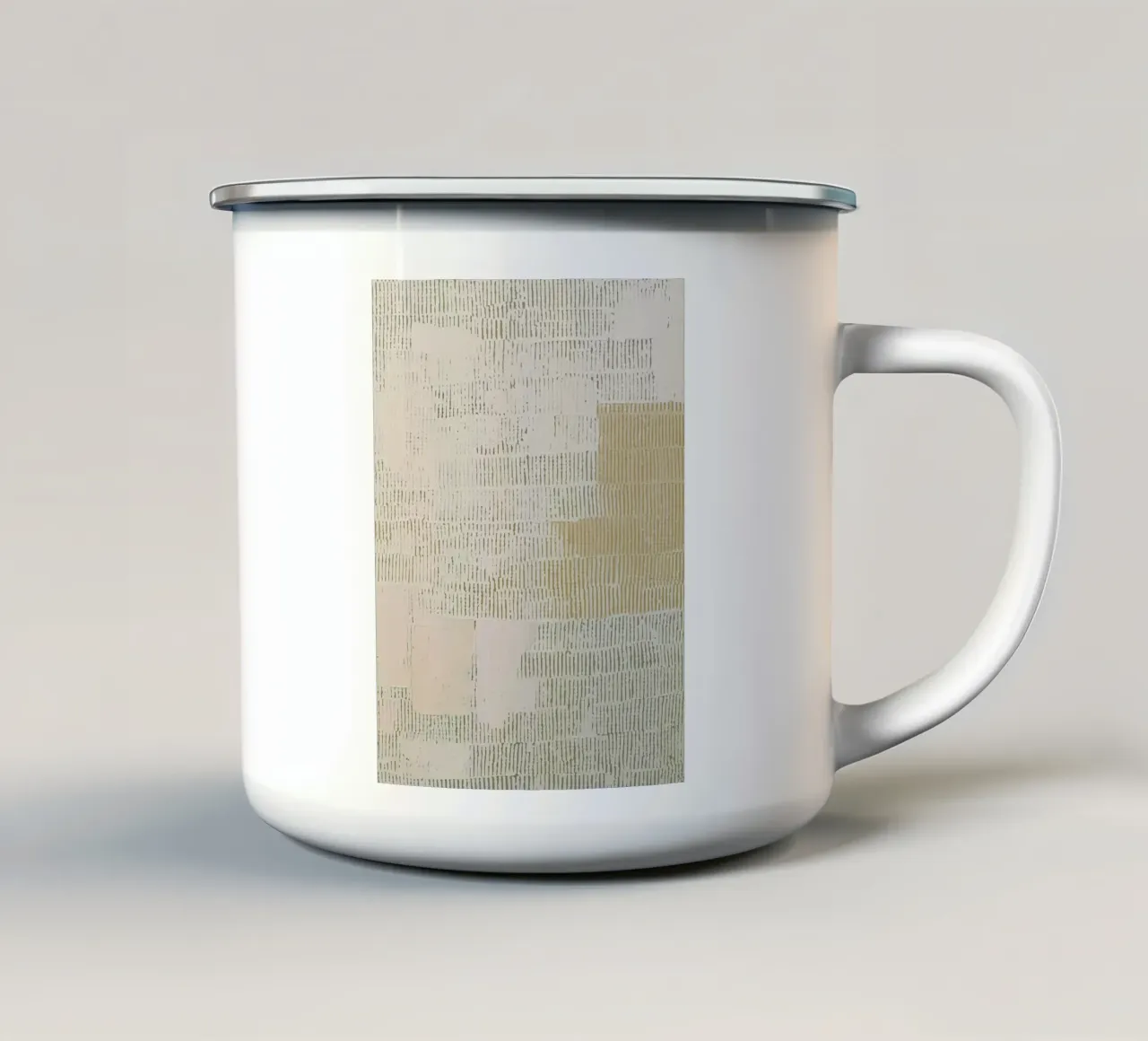 Armonia ordinata Silenzio tazza in smalto da Carina Pop & Pastell