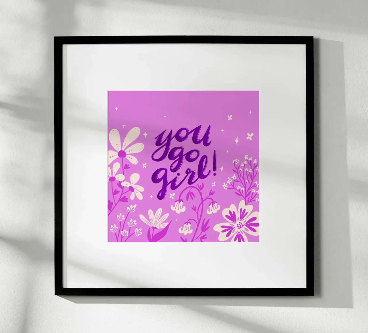 you go girl! poster van nicigabrieldesigns