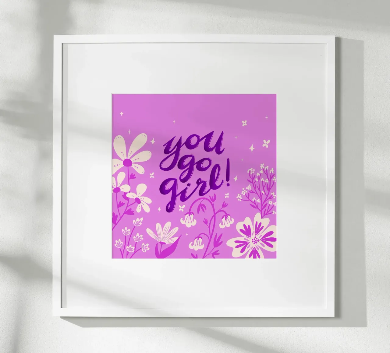 you go girl! poster van nicigabrieldesigns