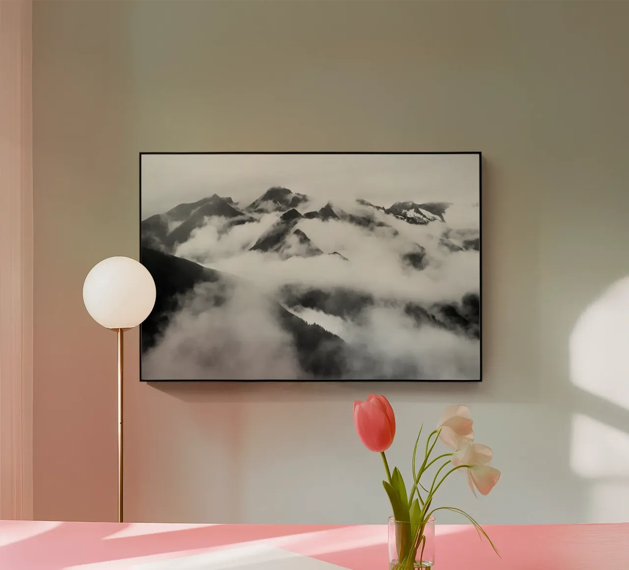 Moody mountains plexiglass da Fjöllart