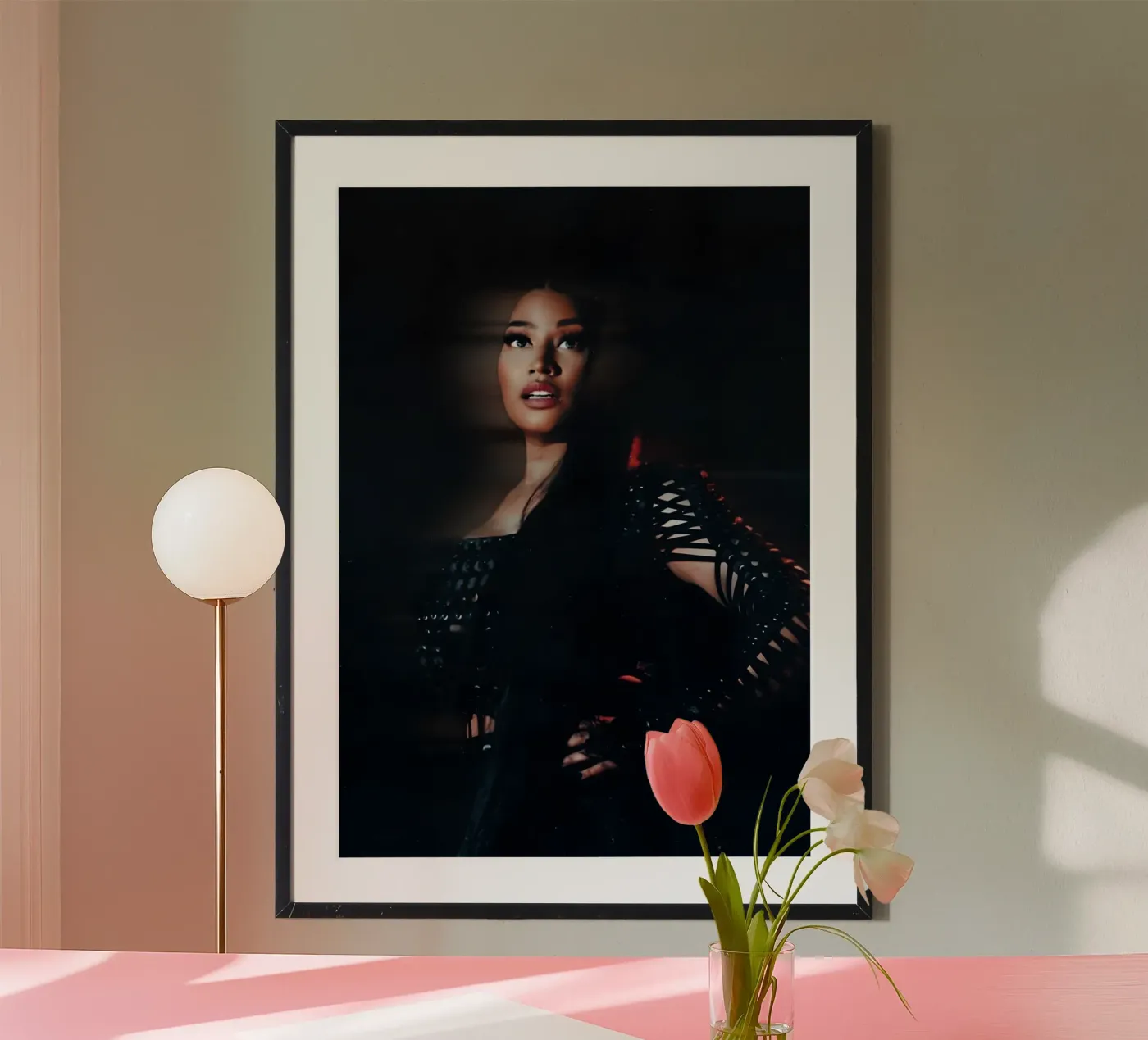Nicki Minaj poster da Digital Street art