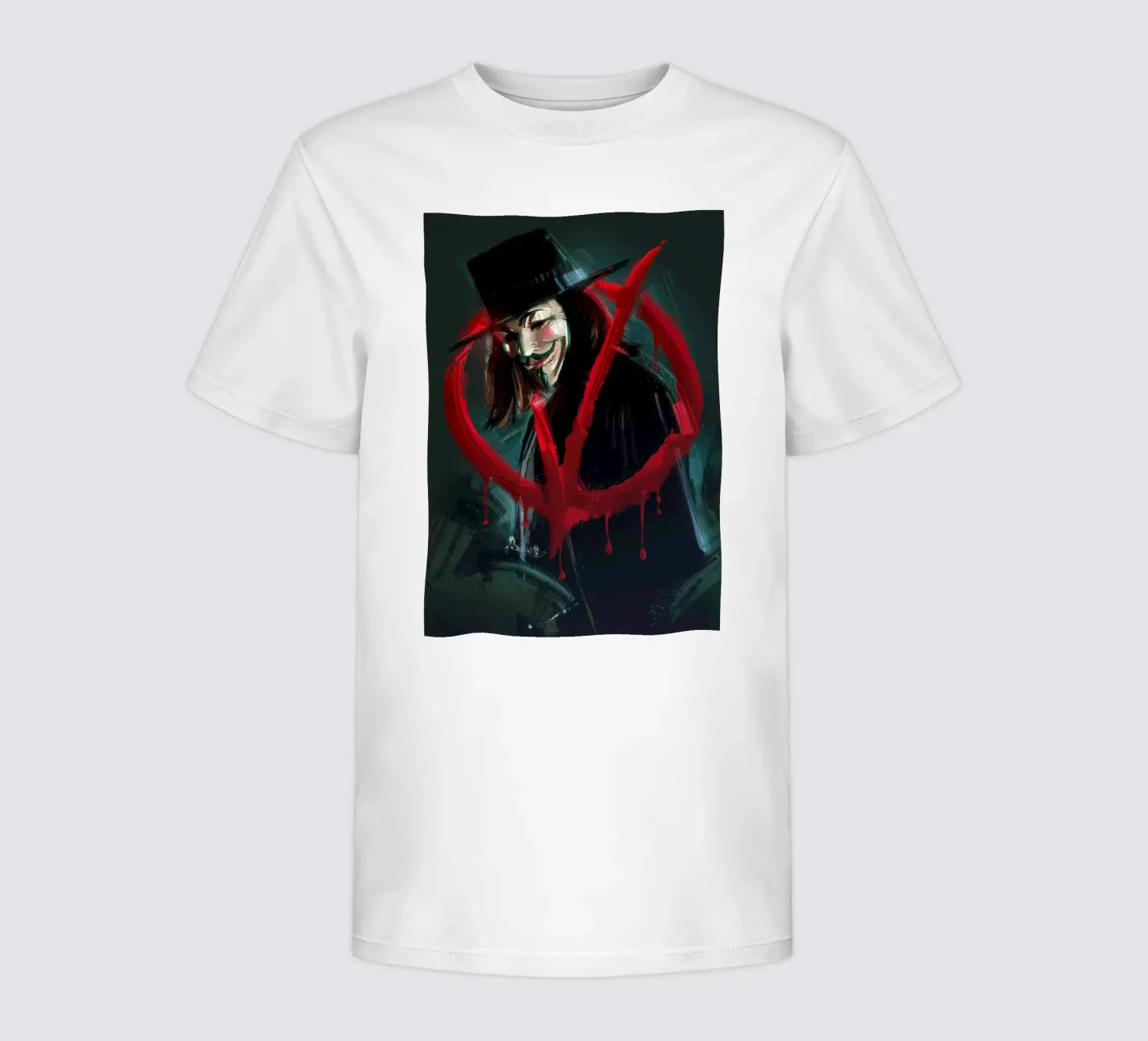 V For Vendetta t-shirt bambini da nabakumov