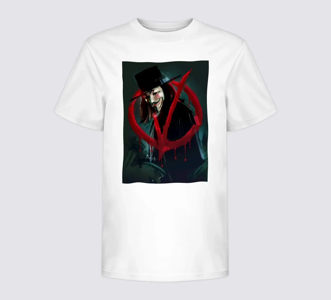 V For Vendetta t-shirt bambini da nabakumov