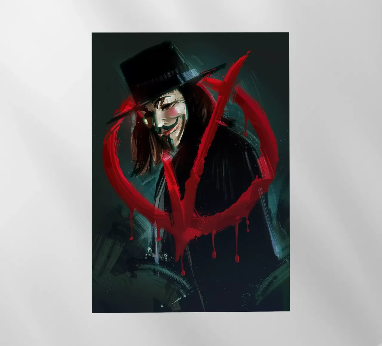 V For Vendetta pellicola backlit da nabakumov