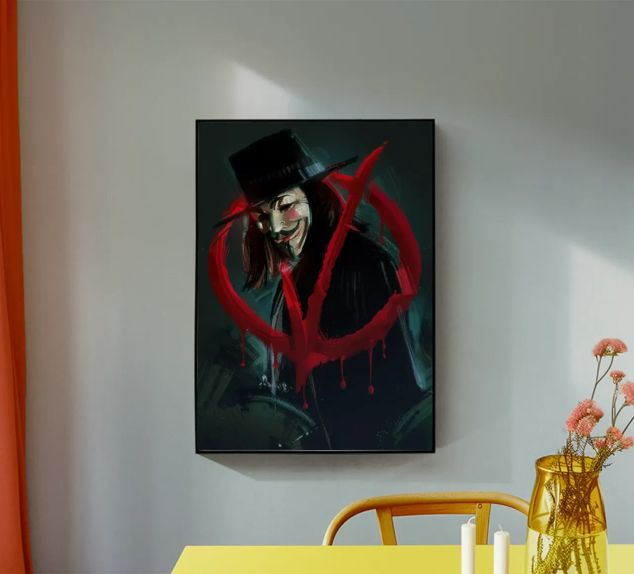 V For Vendetta plexiglass da nabakumov