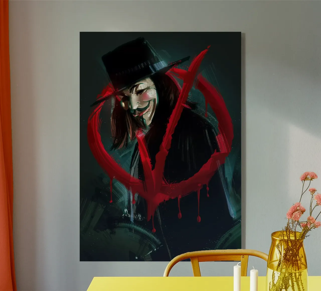 V For Vendetta plexiglass da nabakumov