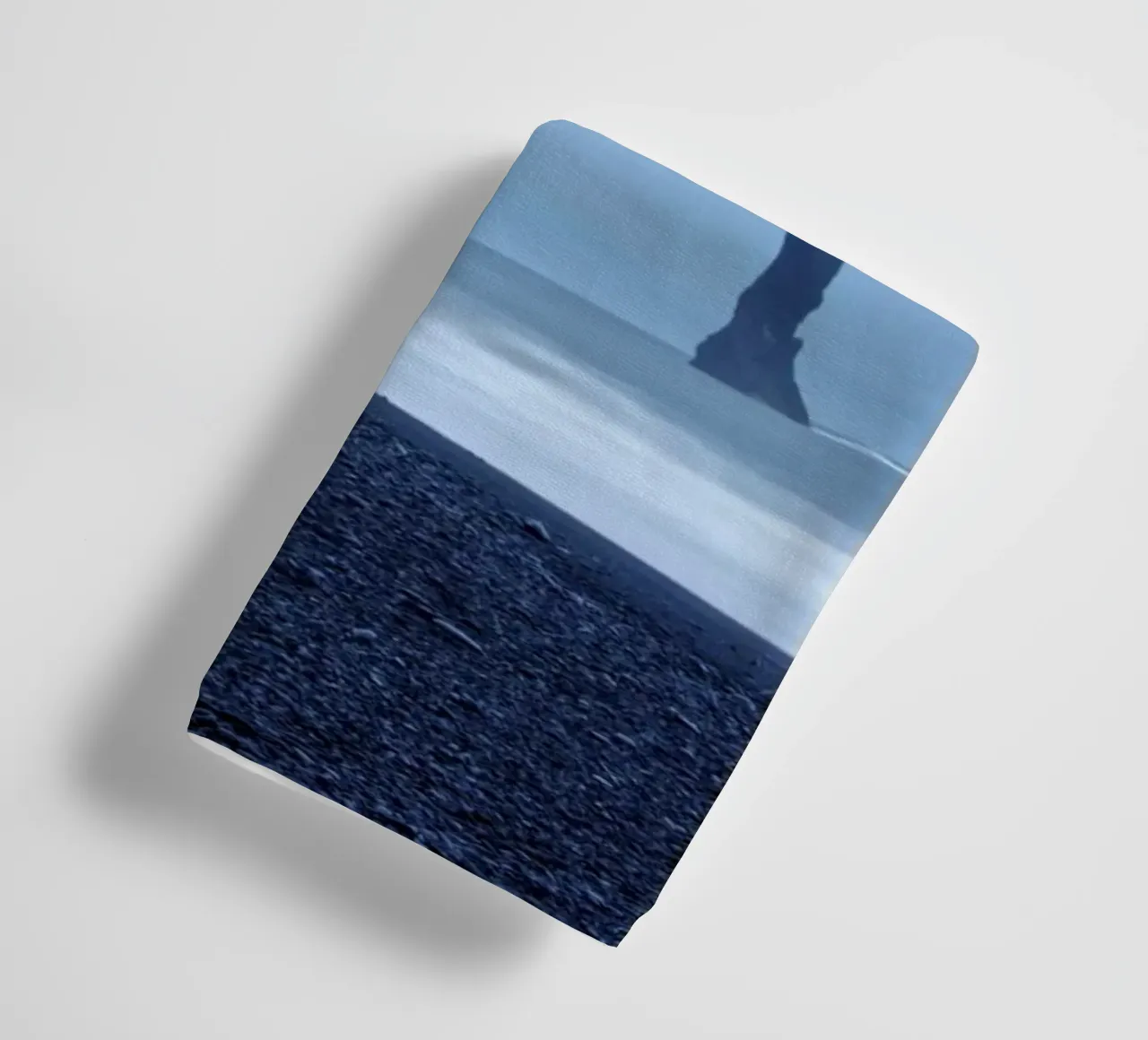 Rocks at the Icelandic coast towel by Fjöllart
