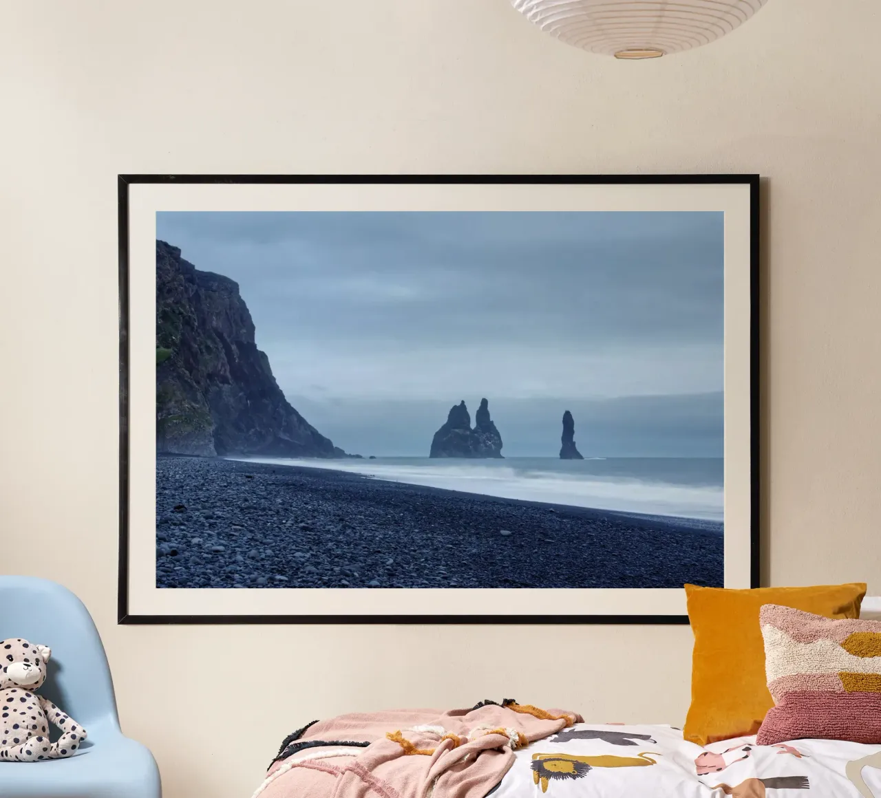 Rocks at the Icelandic coast carta hahnemühle da Fjöllart
