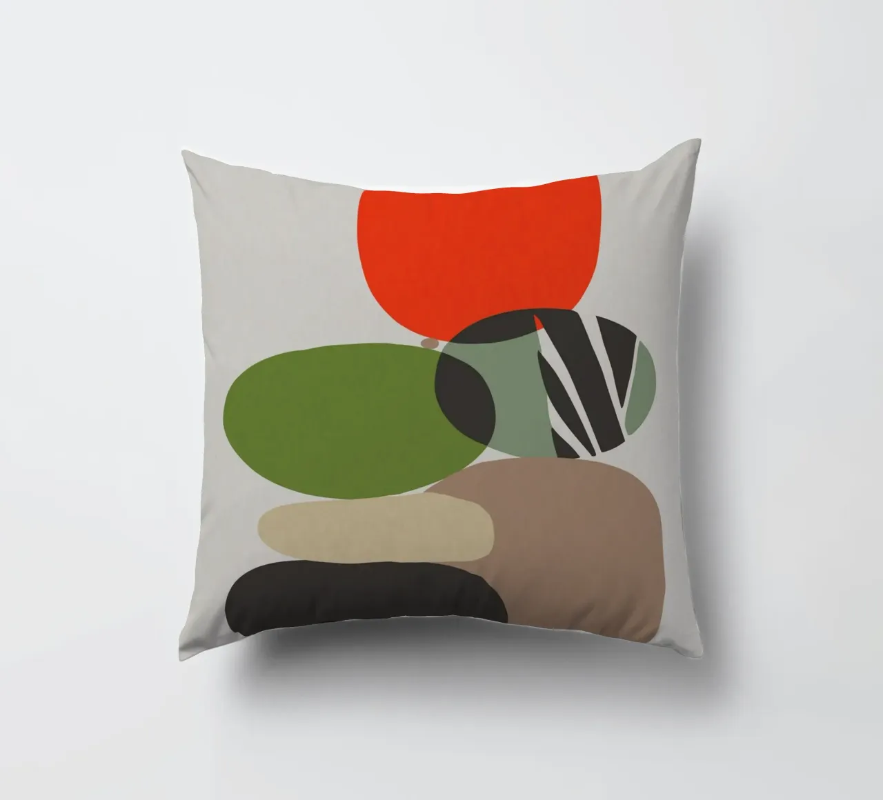 Balancing Shapes No 01 cuscino da lazydaypaper