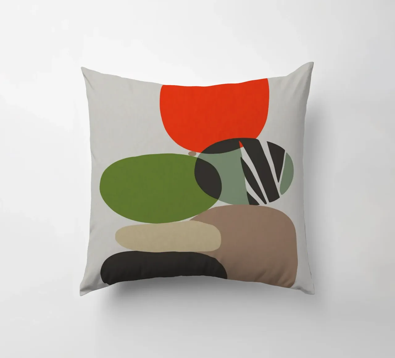 Balancing Shapes No 01 cuscino da lazydaypaper