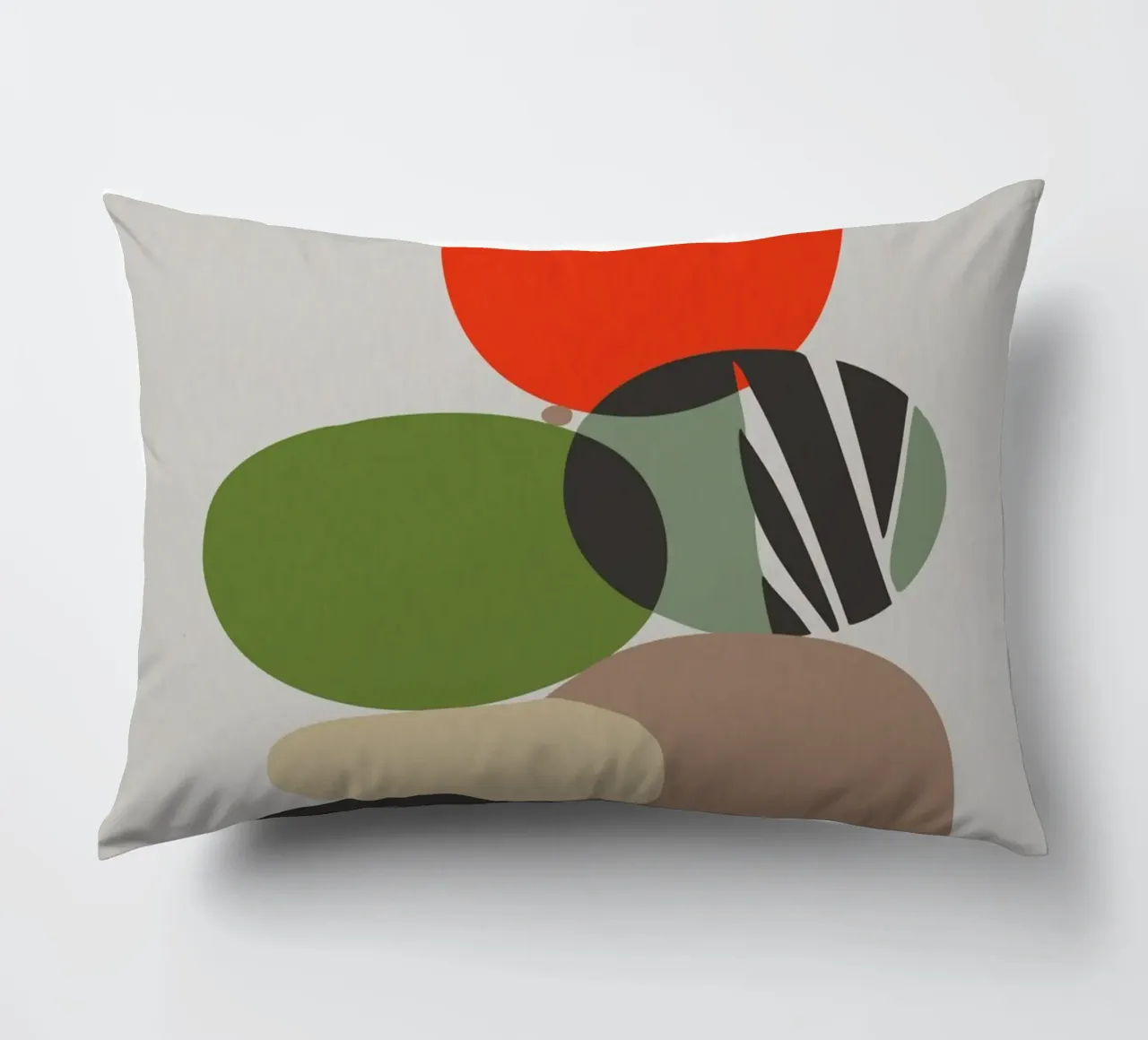 Balancing Shapes No 01 cuscino da lazydaypaper