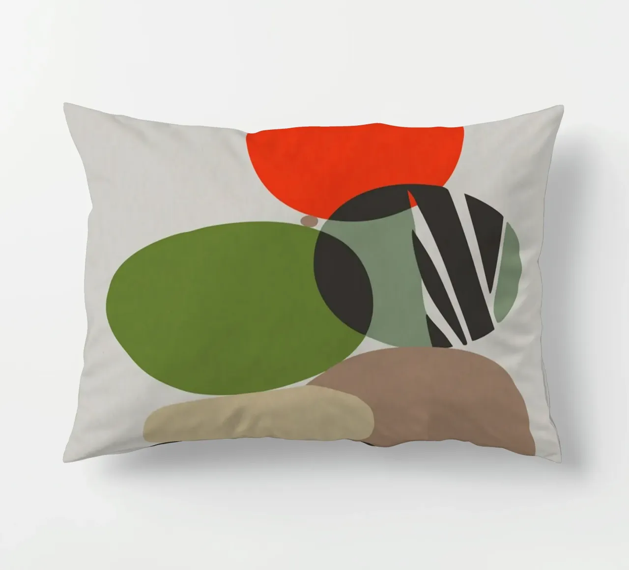 Balancing Shapes No 01 cuscino da lazydaypaper