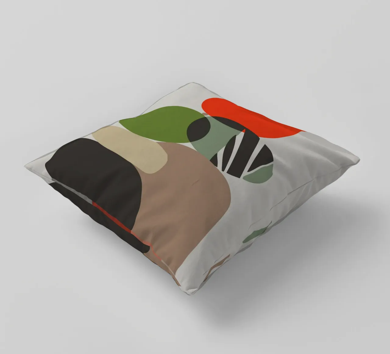 Balancing Shapes No 01 cuscino da lazydaypaper