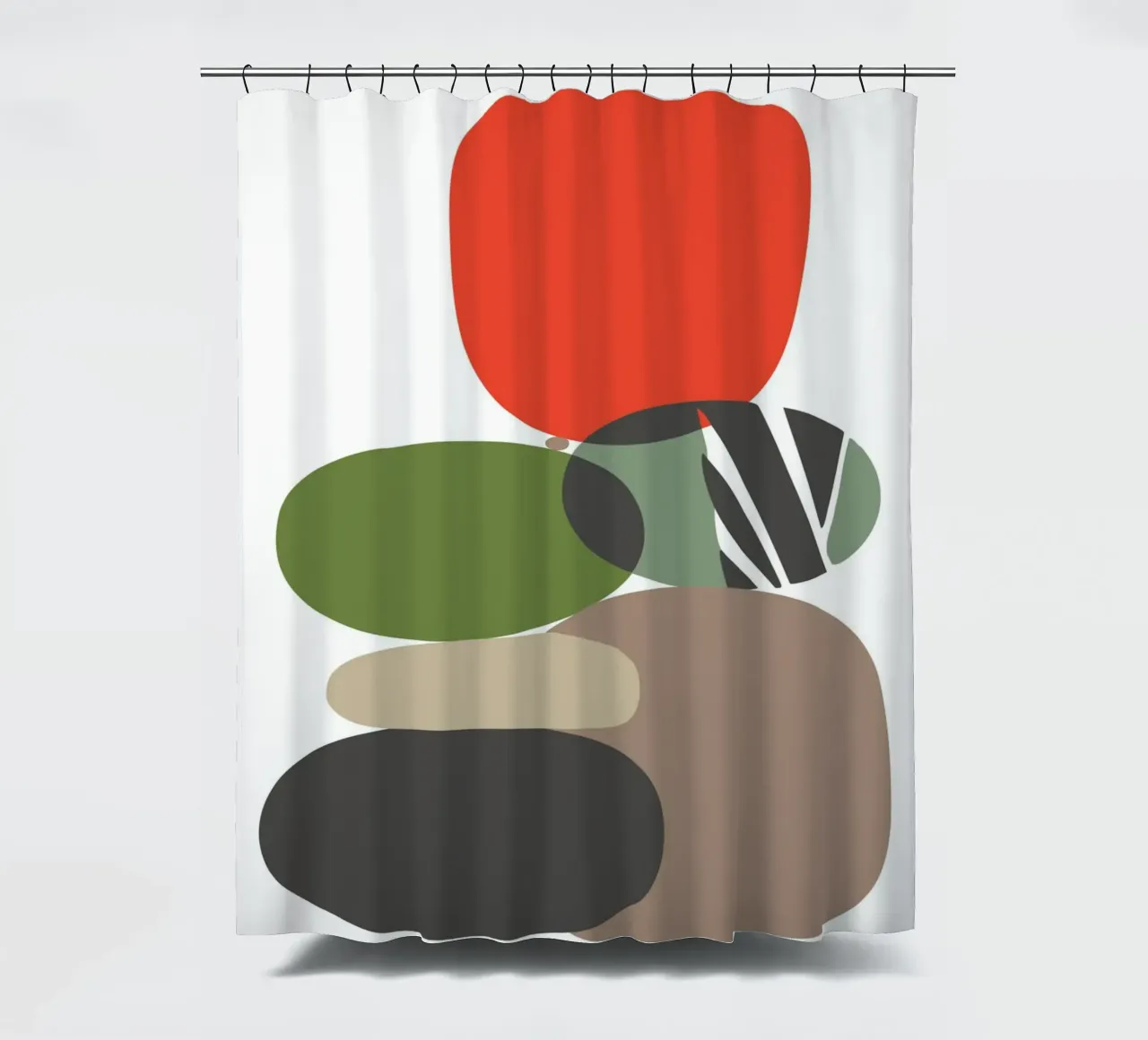 Balancing Shapes No 01 tenda da doccia da lazydaypaper
