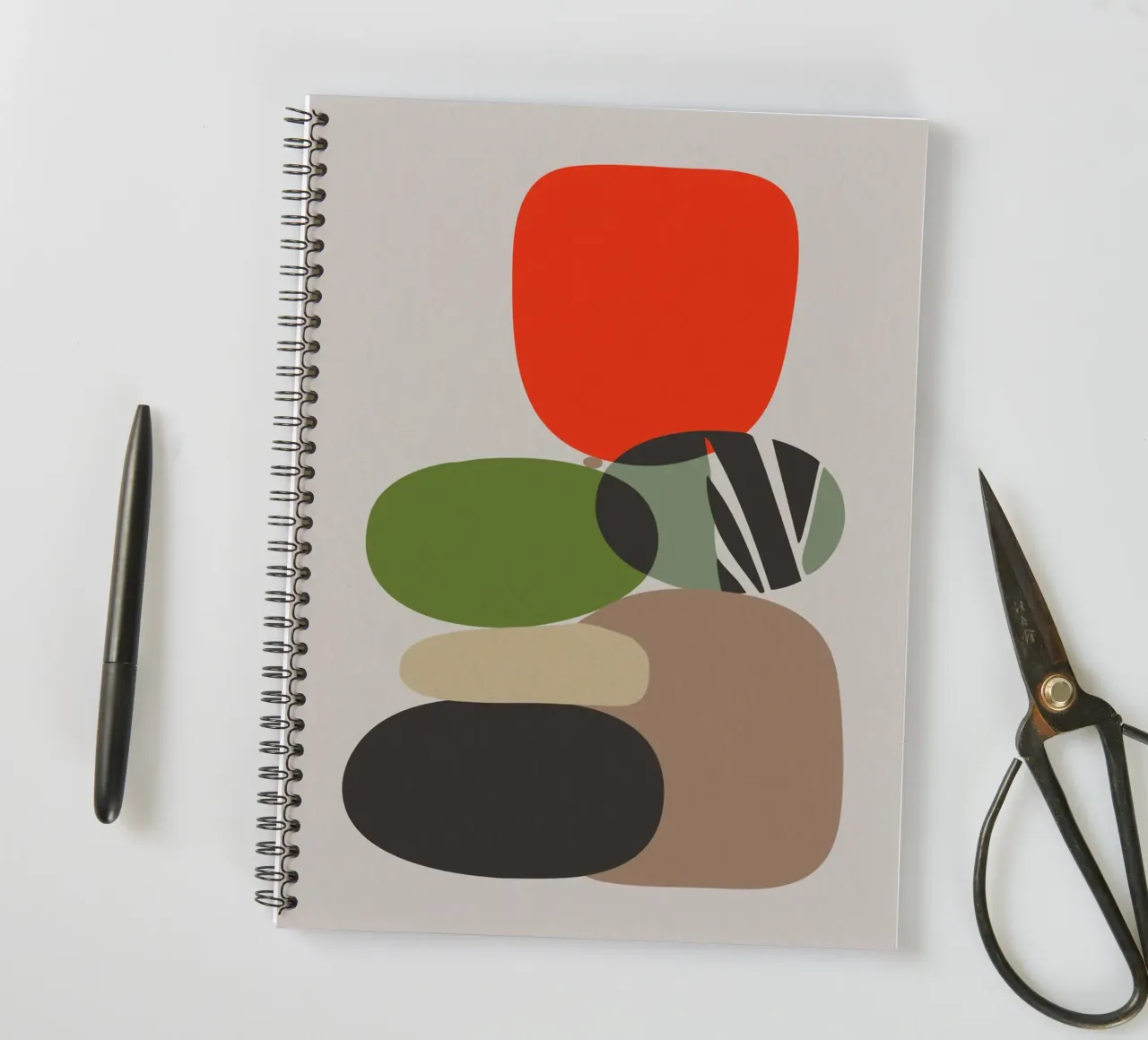 Balancing Shapes No 01 Ringbuch von lazydaypaper