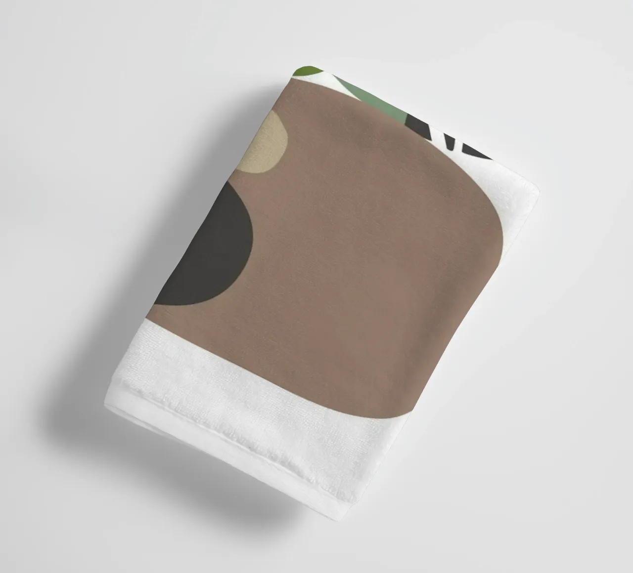 Balancing Shapes No 01 badhanddoek van lazydaypaper