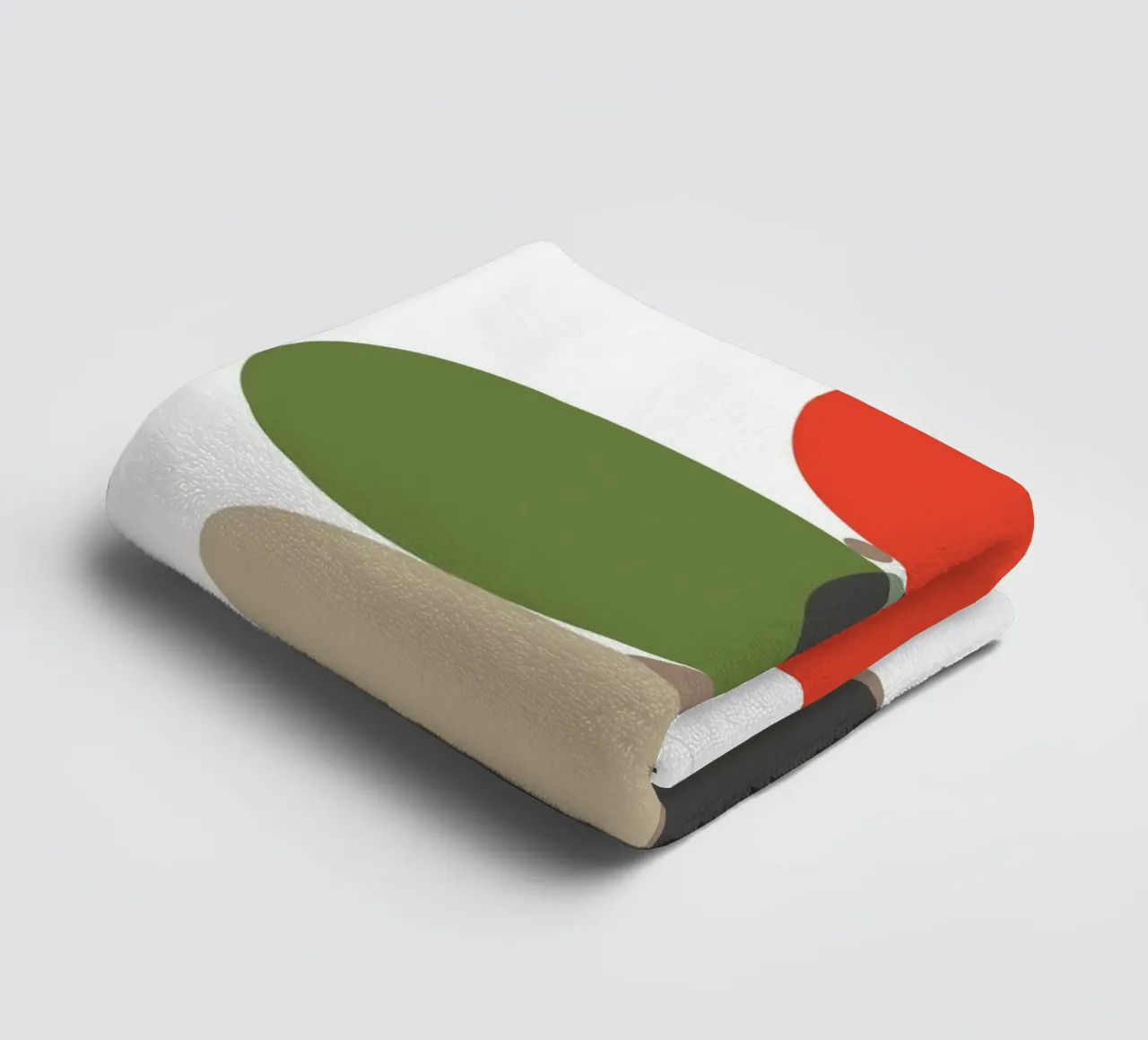 Balancing Shapes No 01 badhanddoek van lazydaypaper