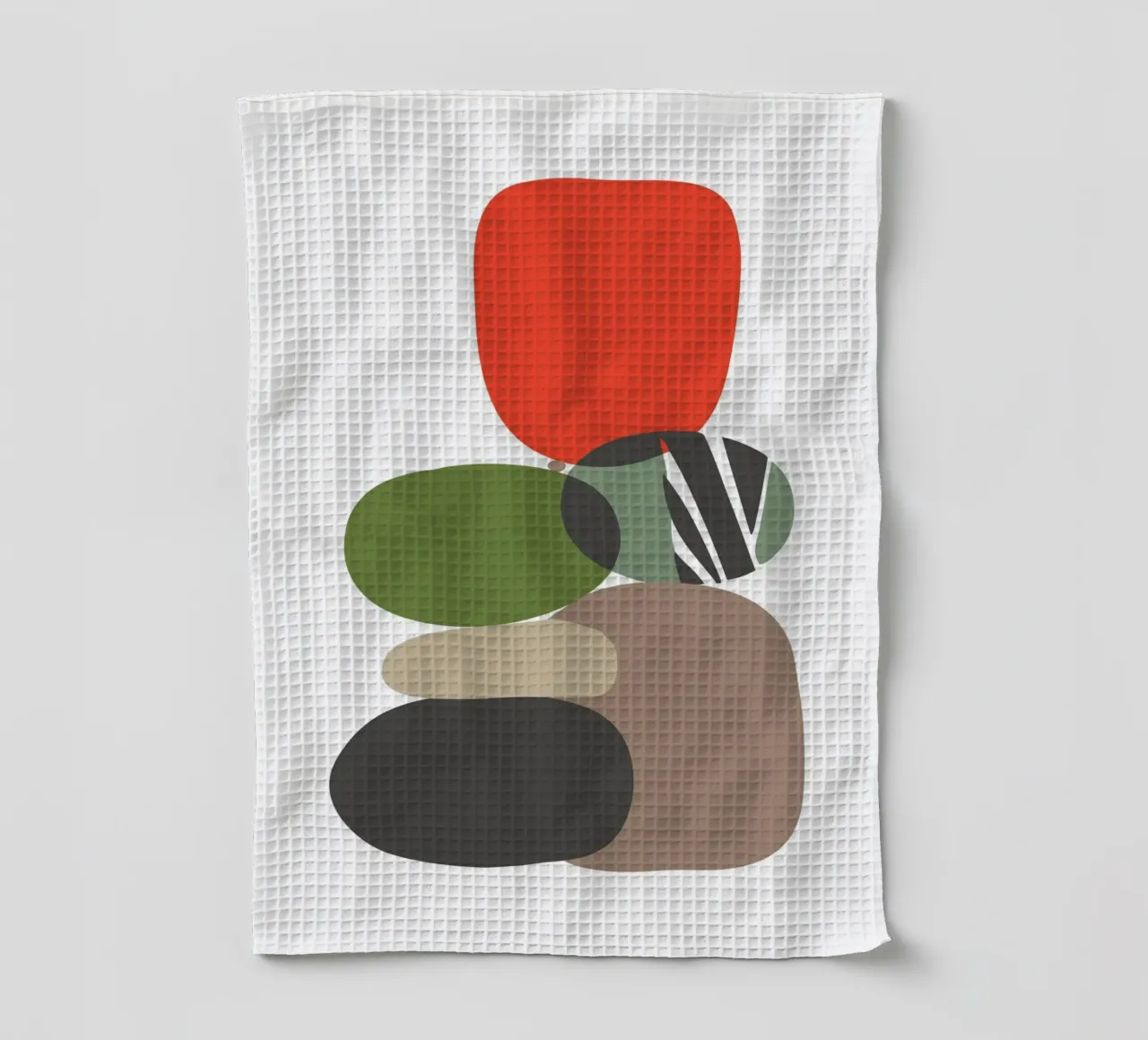 Balancing Shapes No 01 theedoek van lazydaypaper