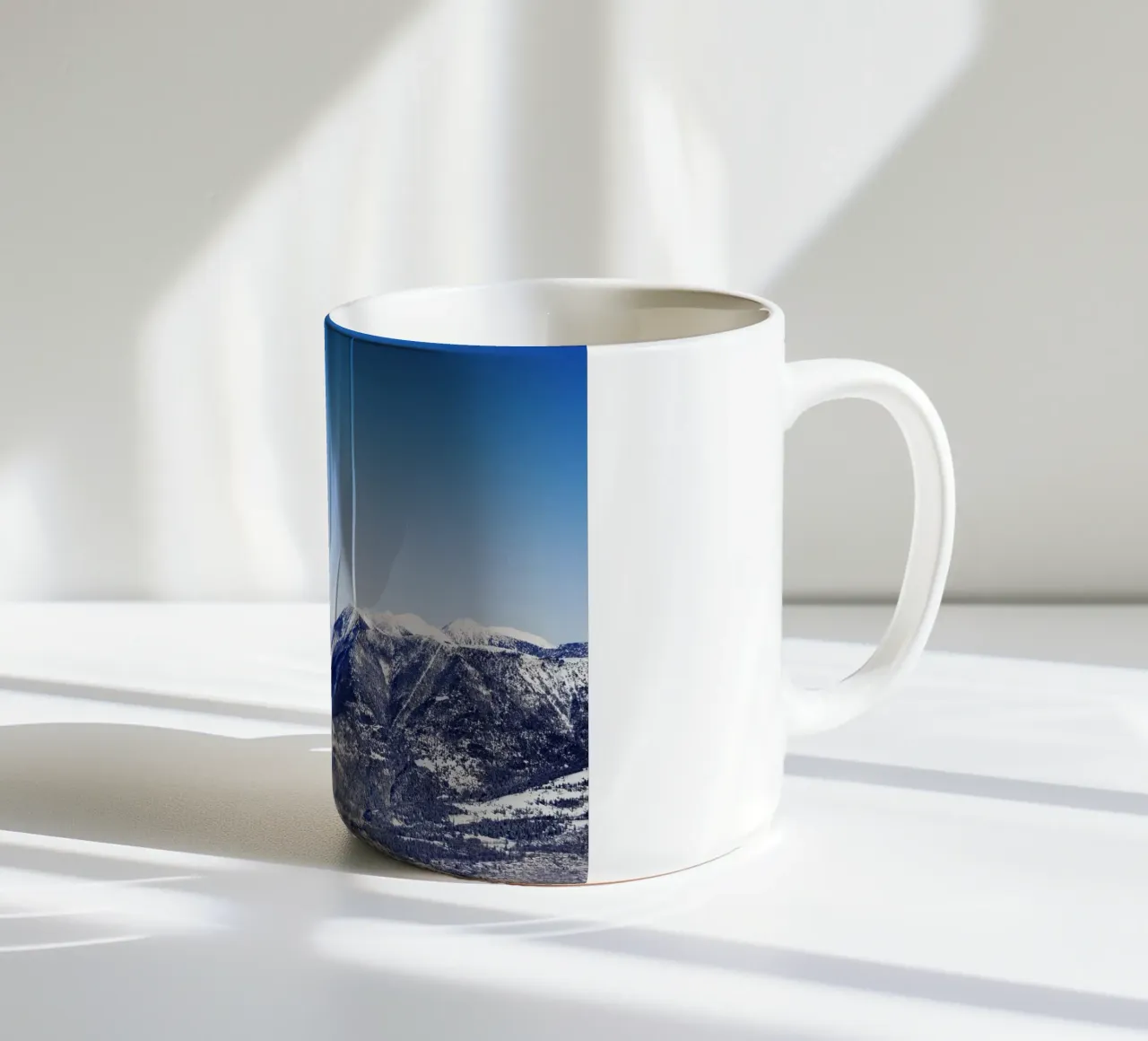 Garmisch Pertenkirchen, Hausberg, Baviera tazza in ceramica da atmospheric pictures