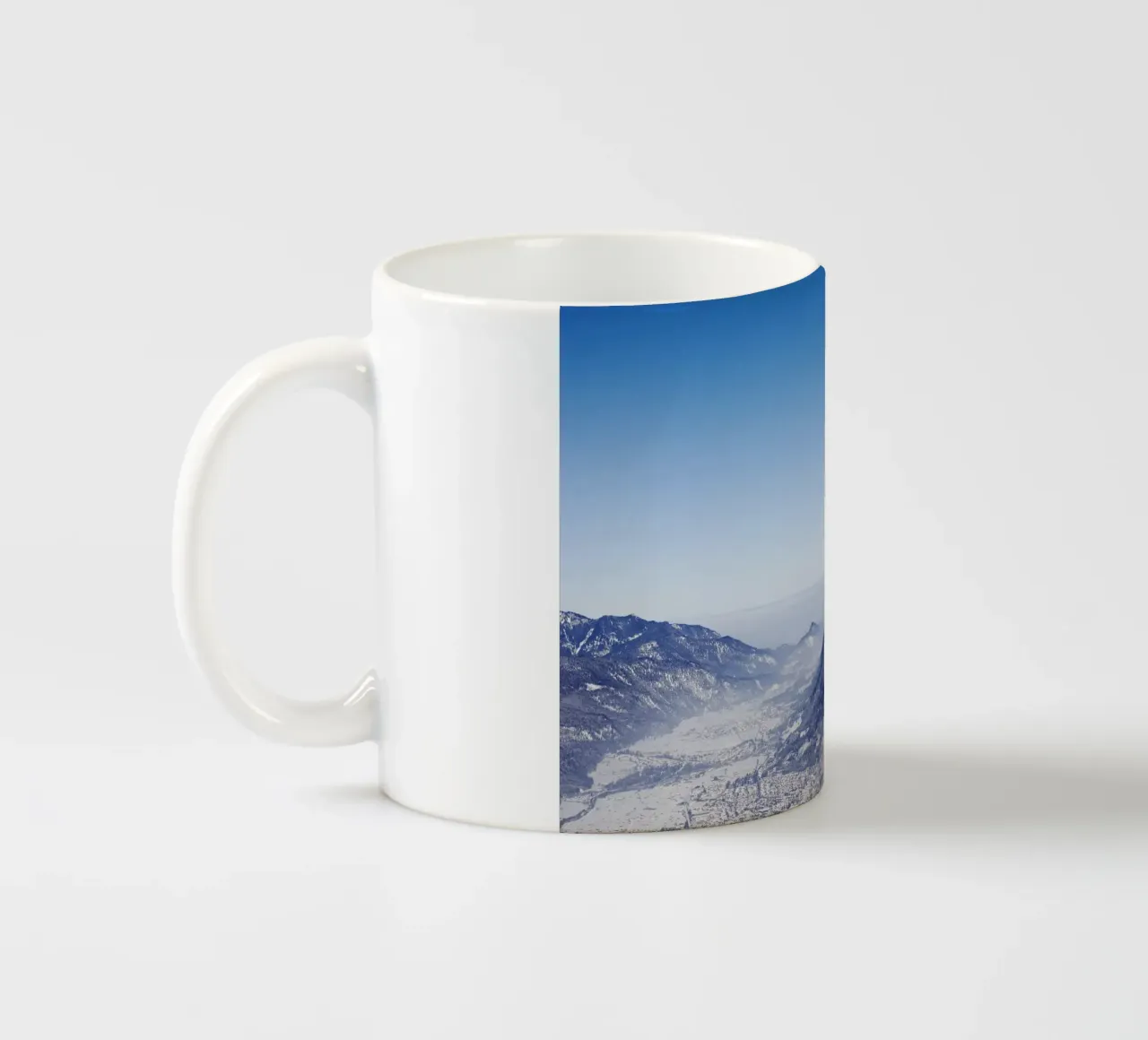 Garmisch Pertenkirchen, Hausberg, Baviera tazza in ceramica da atmospheric pictures