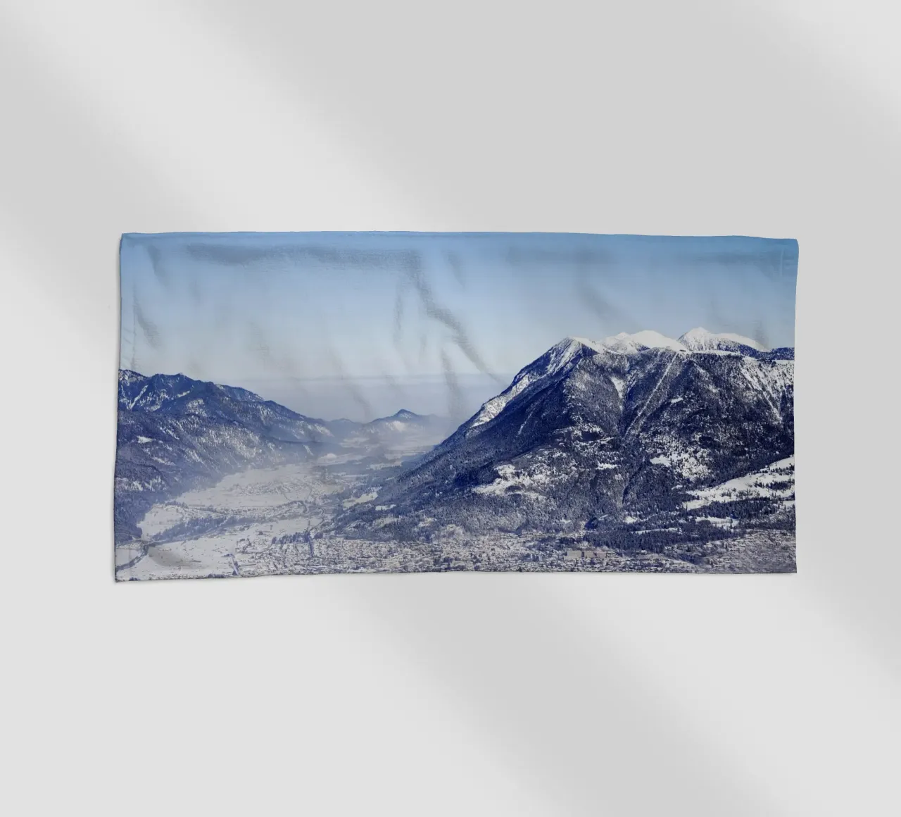 Garmisch Pertenkirchen, Hausberg, Baviera telo mare da art picture