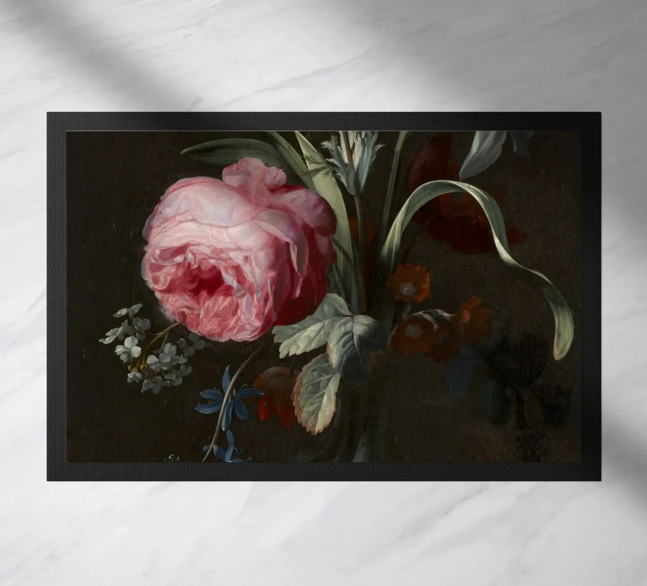 Capolavori barocchi in fiore zerbino da Little Art Histories
