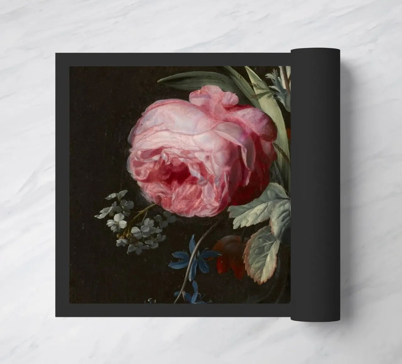 Capolavori barocchi in fiore zerbino da Little Art Histories