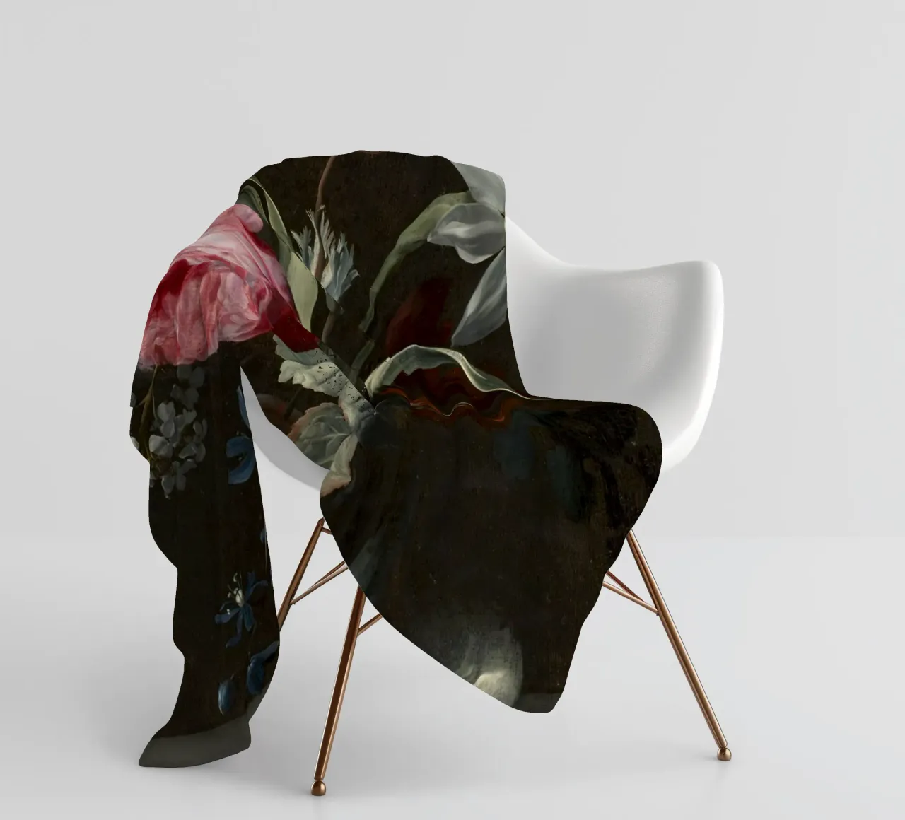 Capolavori barocchi in fiore coperta in pile da Little Art Histories