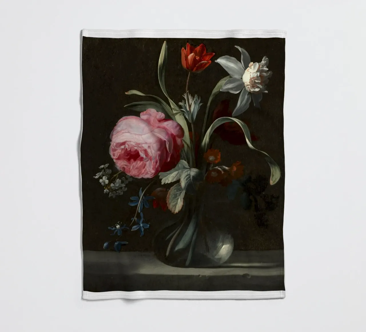 Capolavori barocchi in fiore coperta in pile da Little Art Histories