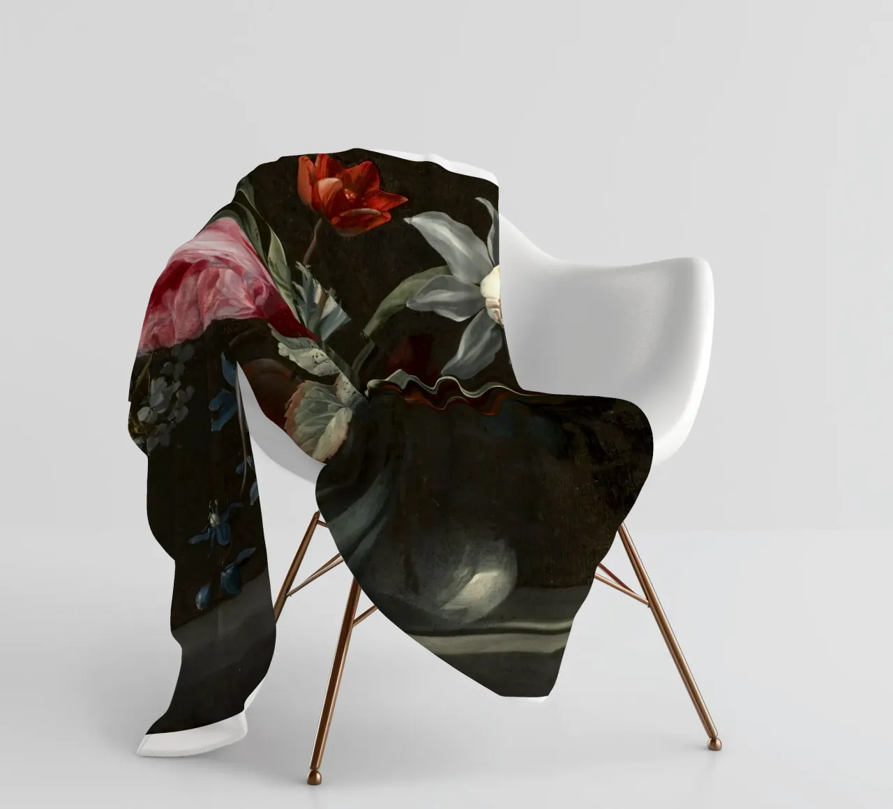 Capolavori barocchi in fiore coperta in pile da Little Art Histories