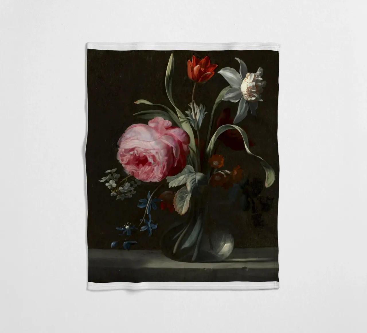 Capolavori barocchi in fiore coperta in pile da Little Art Histories