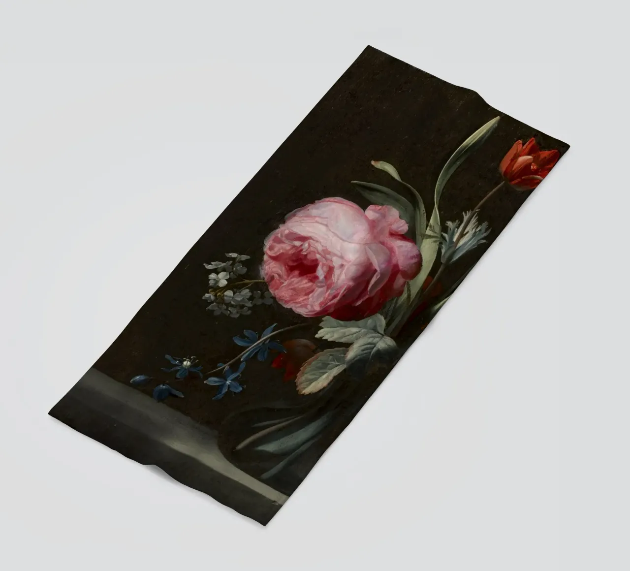 Capolavori barocchi in fiore telo mare da Little Art Histories