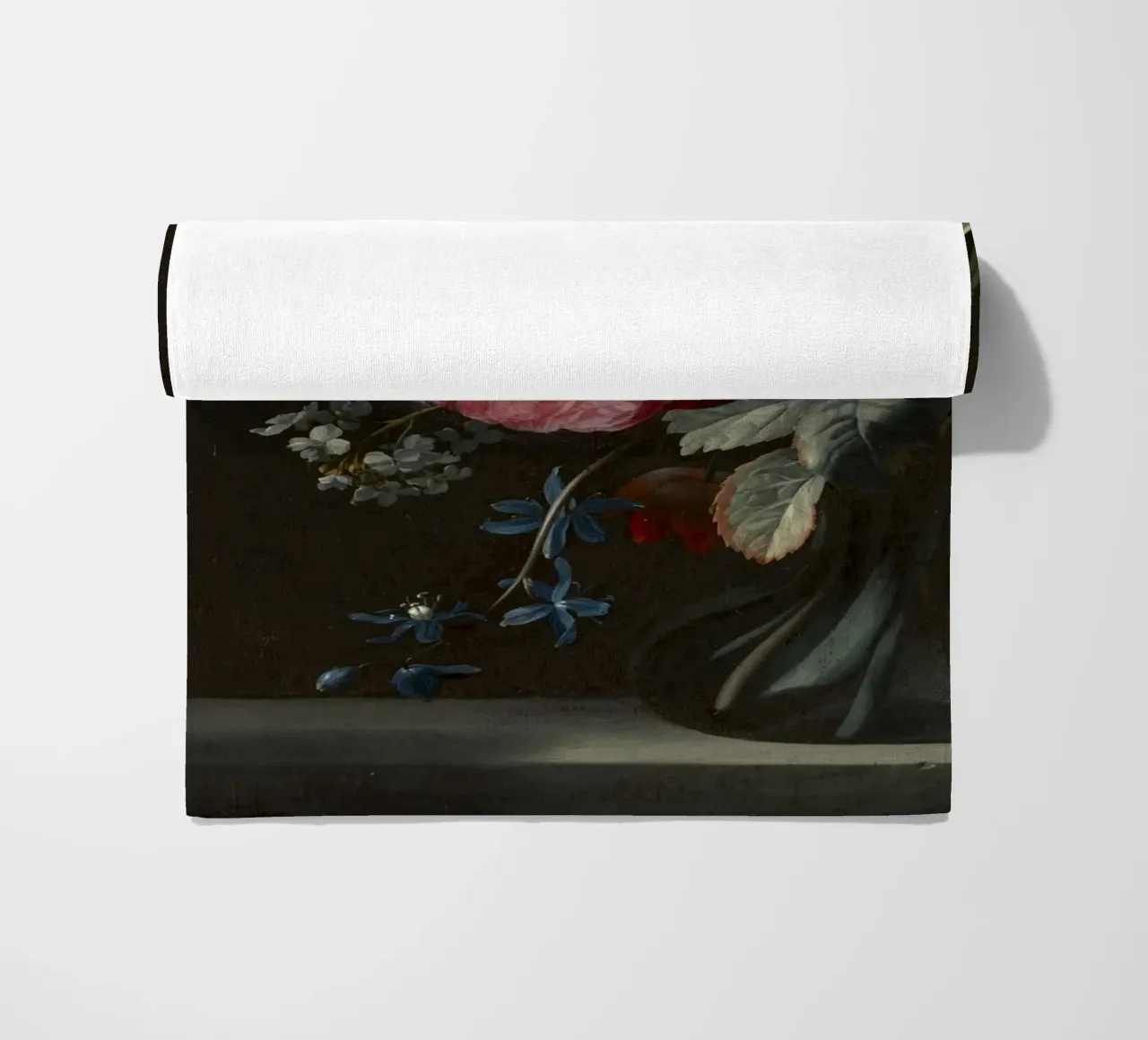Capolavori barocchi in fiore telo mare da Little Art Histories