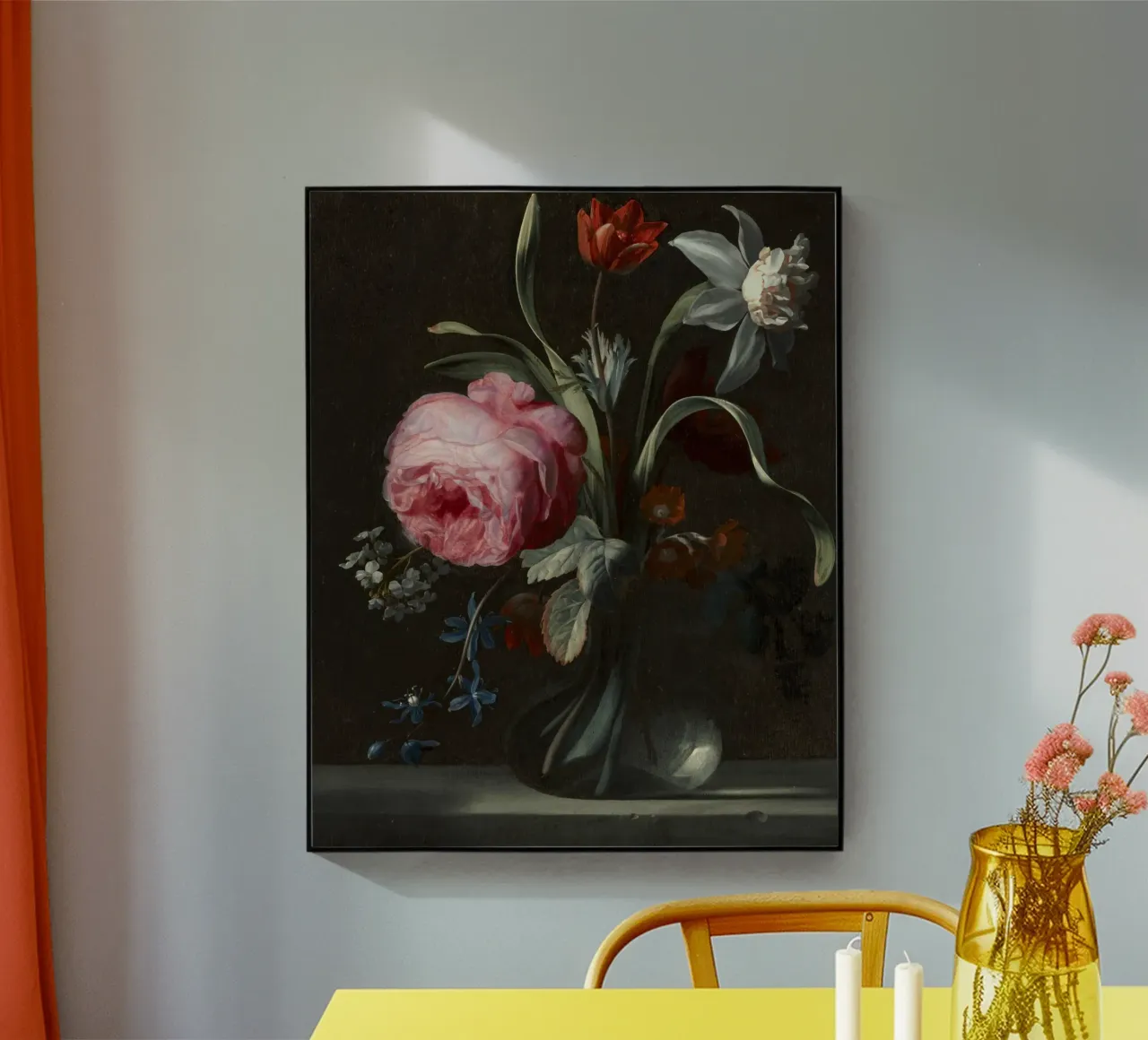 Capolavori barocchi in fiore plexiglass da Little Art Histories