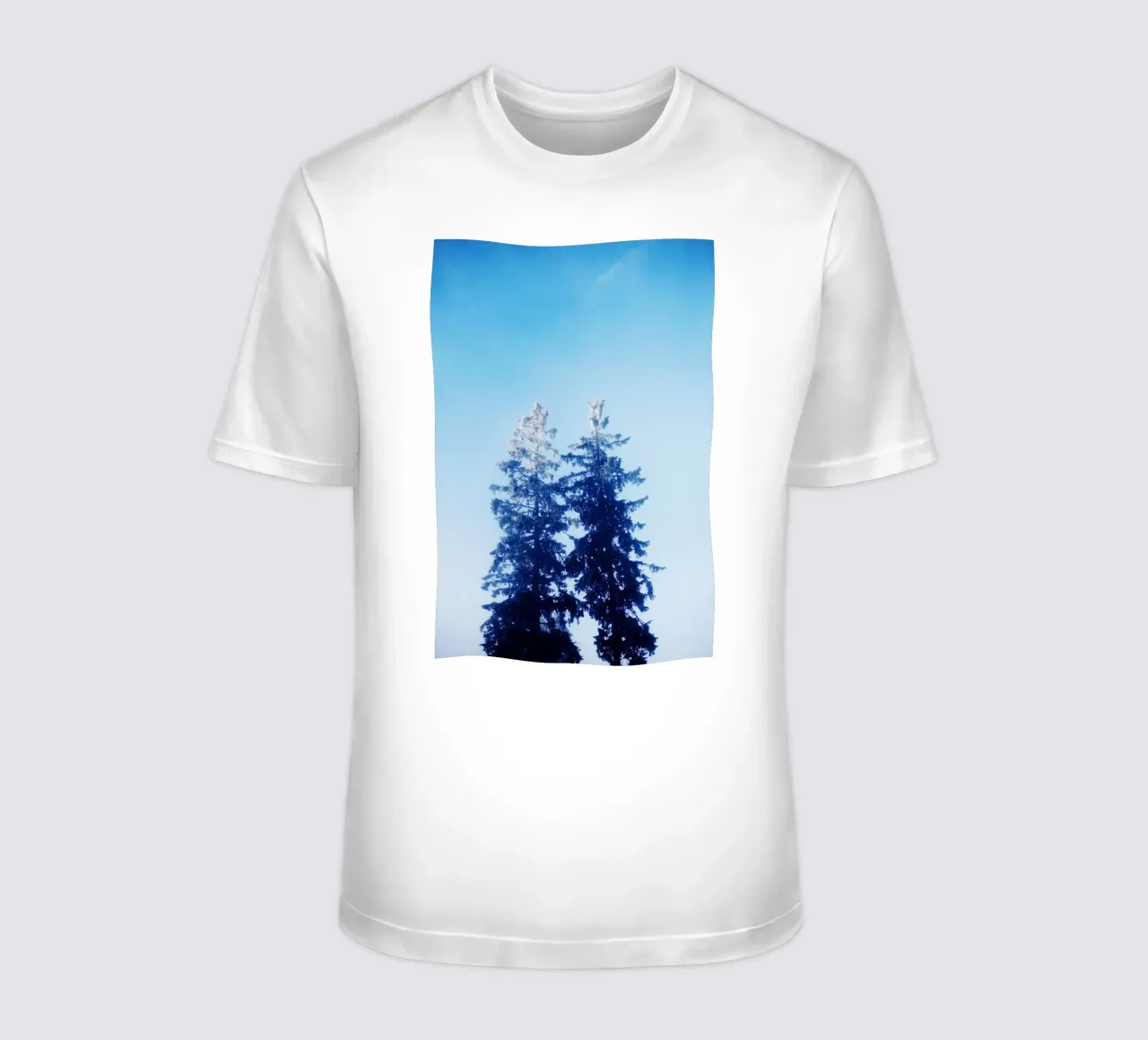Abeti in inverno, Feldberg (Baden Württemberg) t-shirt da art picture