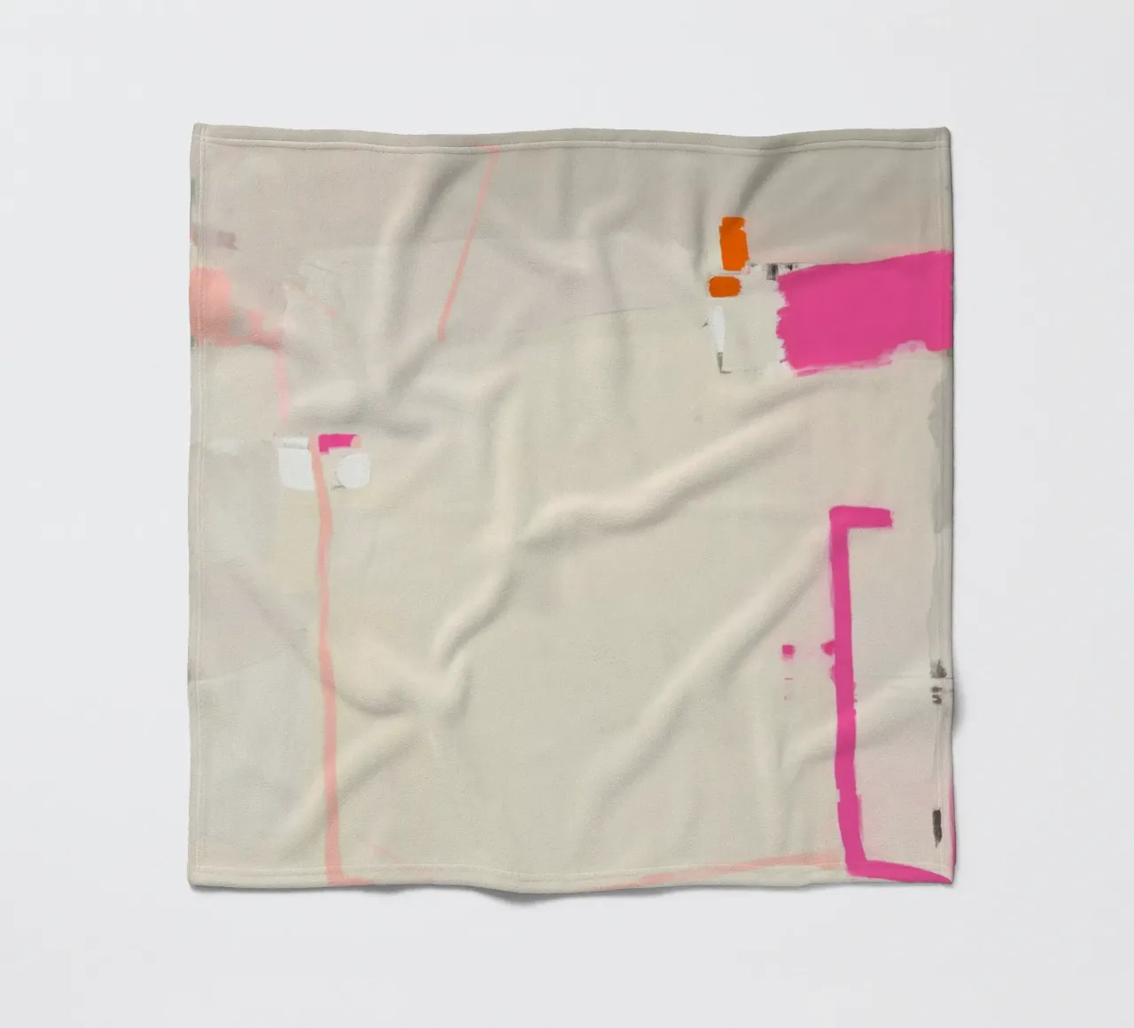 Accenti di linea, rosa coperta in pile da Carina Pop & Pastell