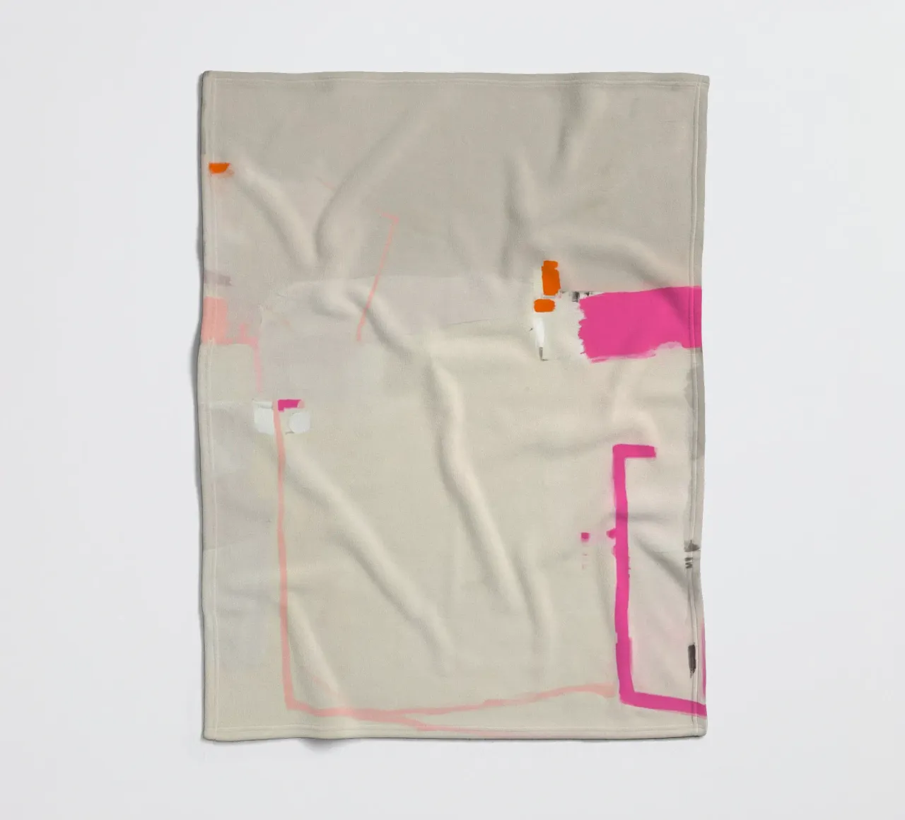 Accenti di linea, rosa coperta in pile da Carina Pop & Pastell